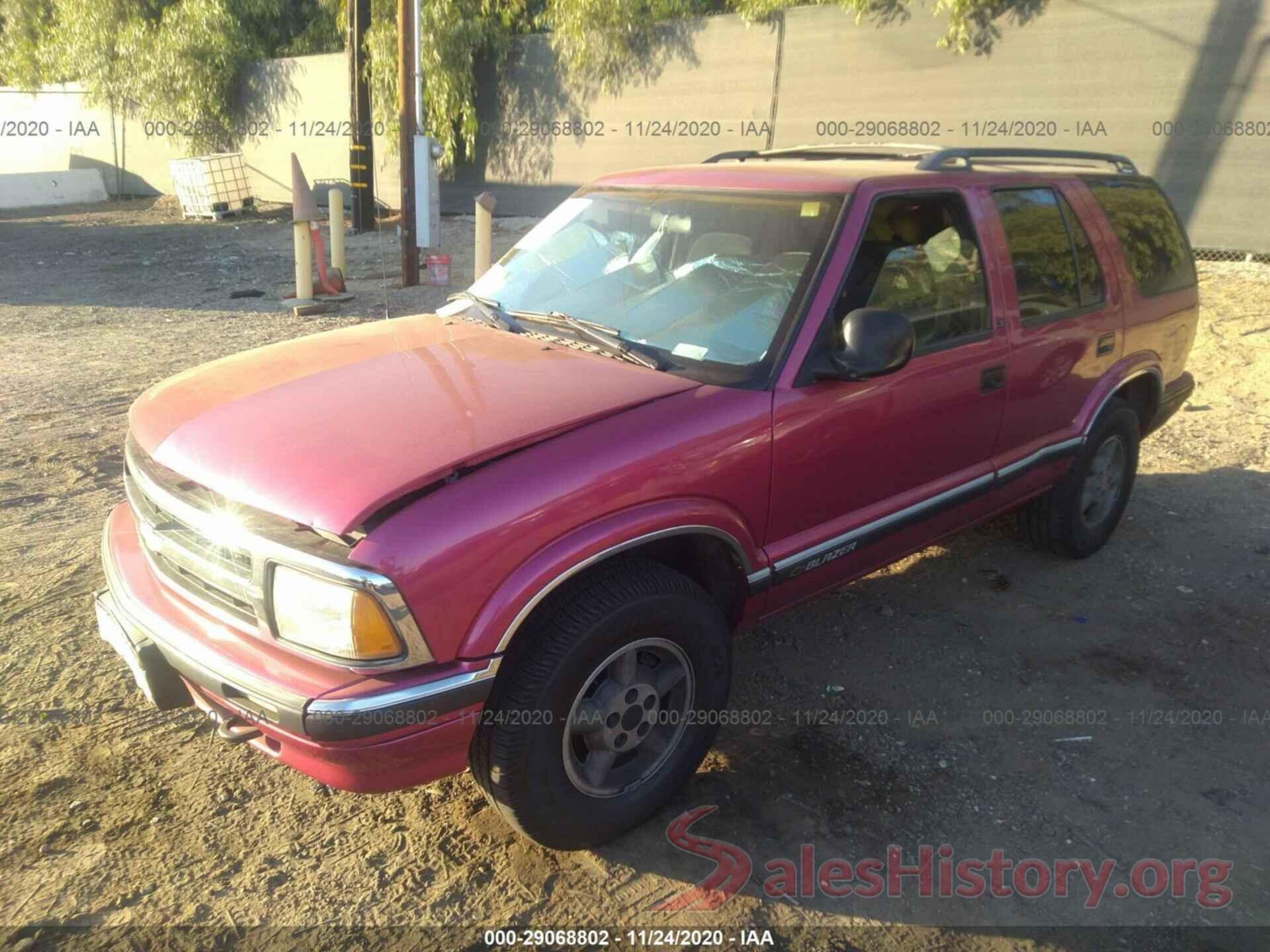 1GNDT13W8S2146448 1995 CHEVROLET BLAZER