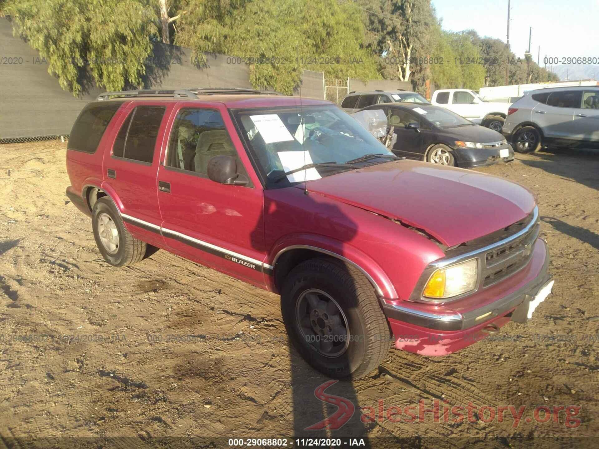 1GNDT13W8S2146448 1995 CHEVROLET BLAZER