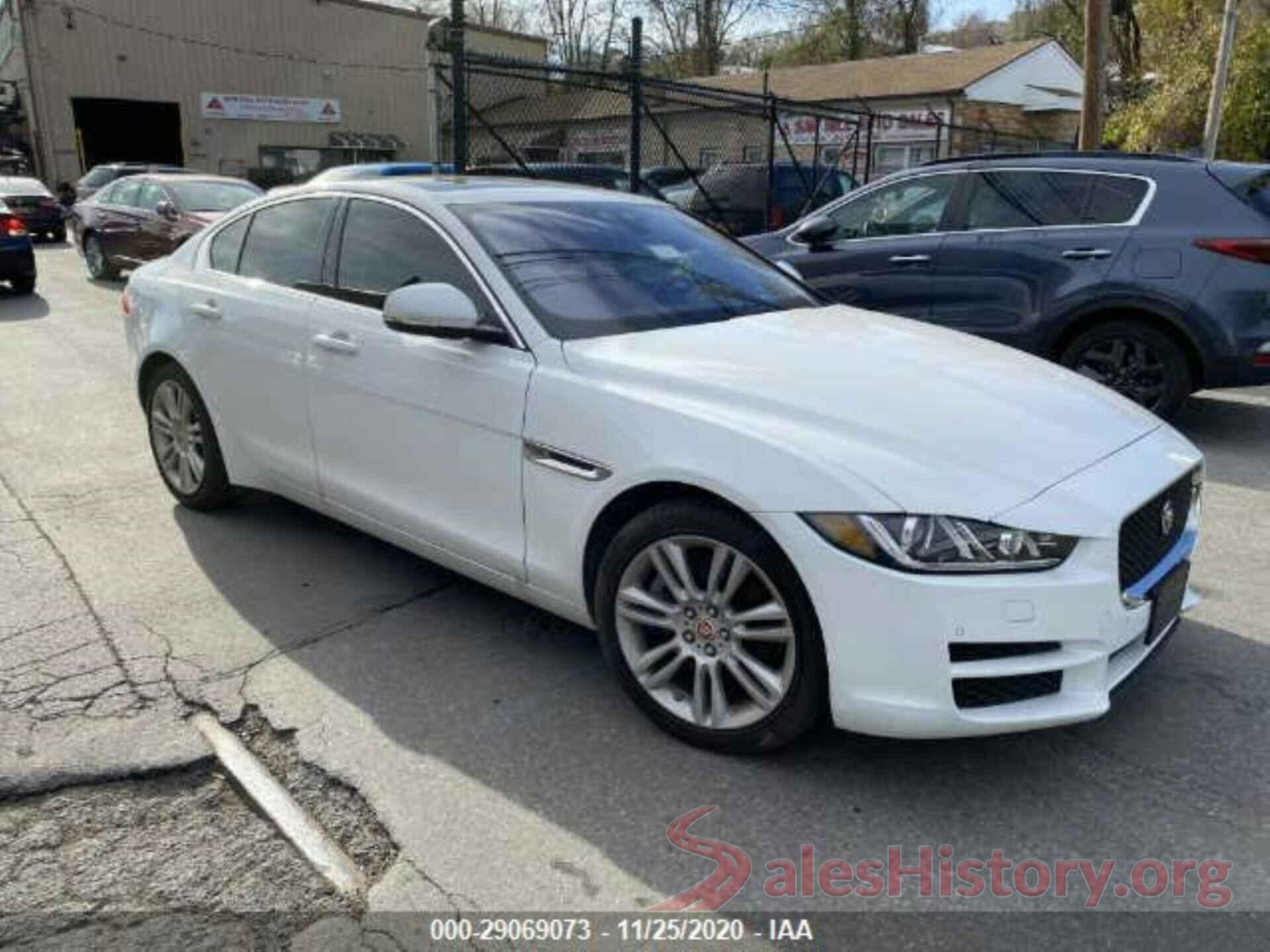 SAJAD4FX3KCP44215 2019 JAGUAR XE