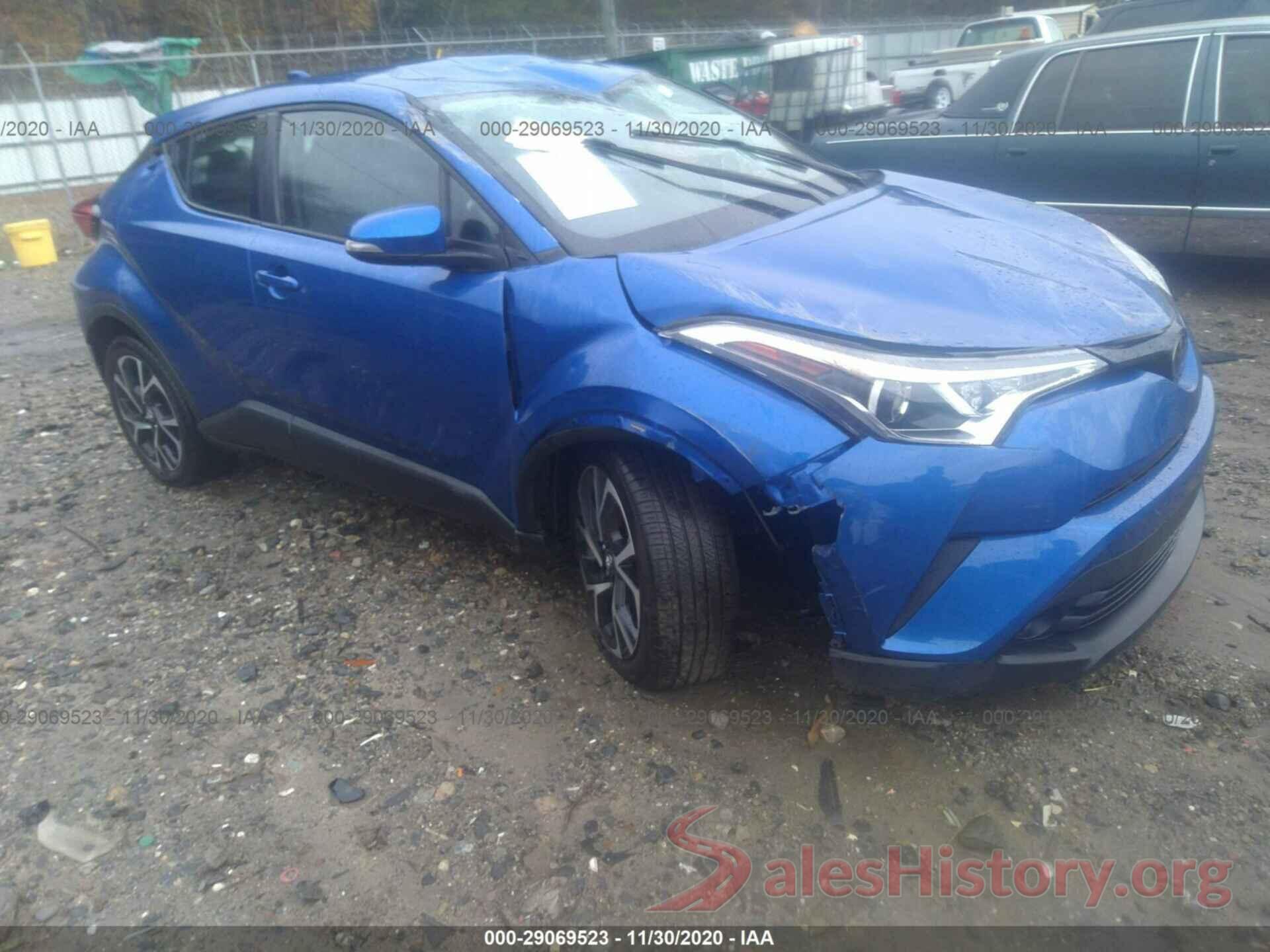 NMTKHMBX7KR086036 2019 TOYOTA C-HR