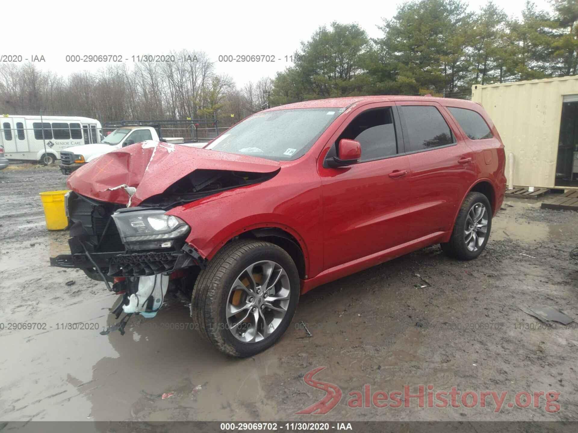 1C4RDJDGXKC722571 2019 DODGE DURANGO