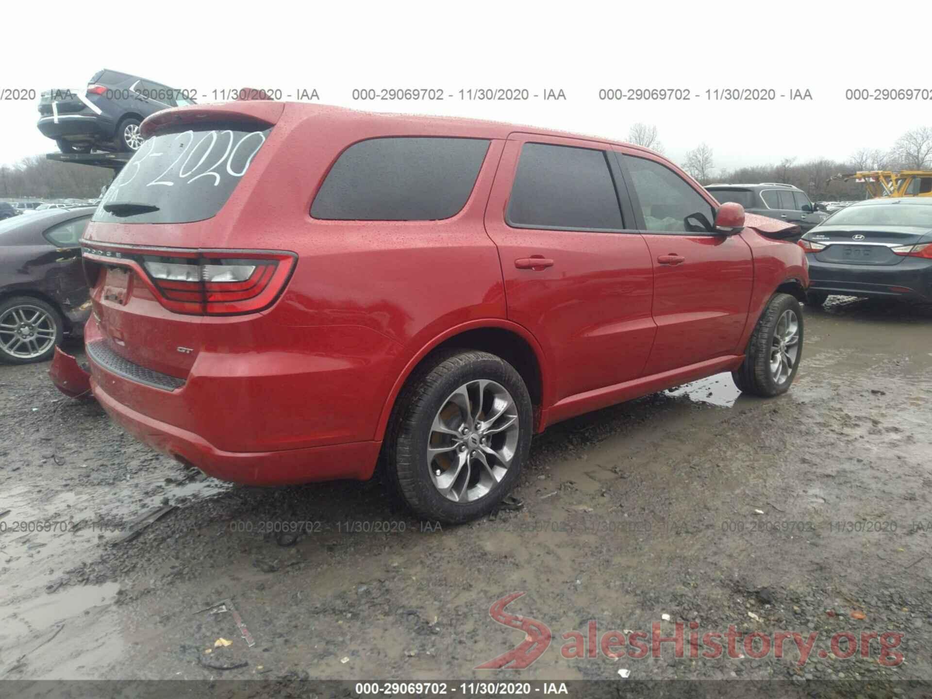 1C4RDJDGXKC722571 2019 DODGE DURANGO