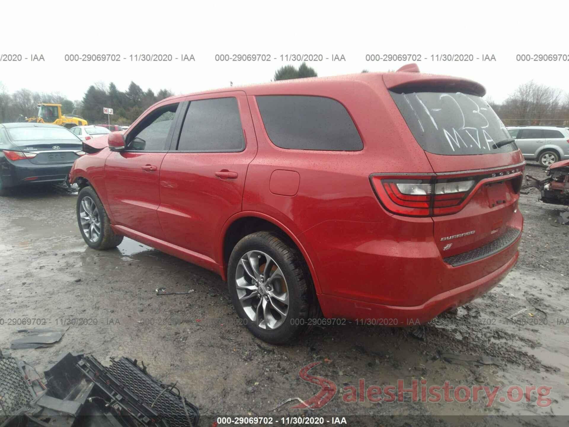 1C4RDJDGXKC722571 2019 DODGE DURANGO