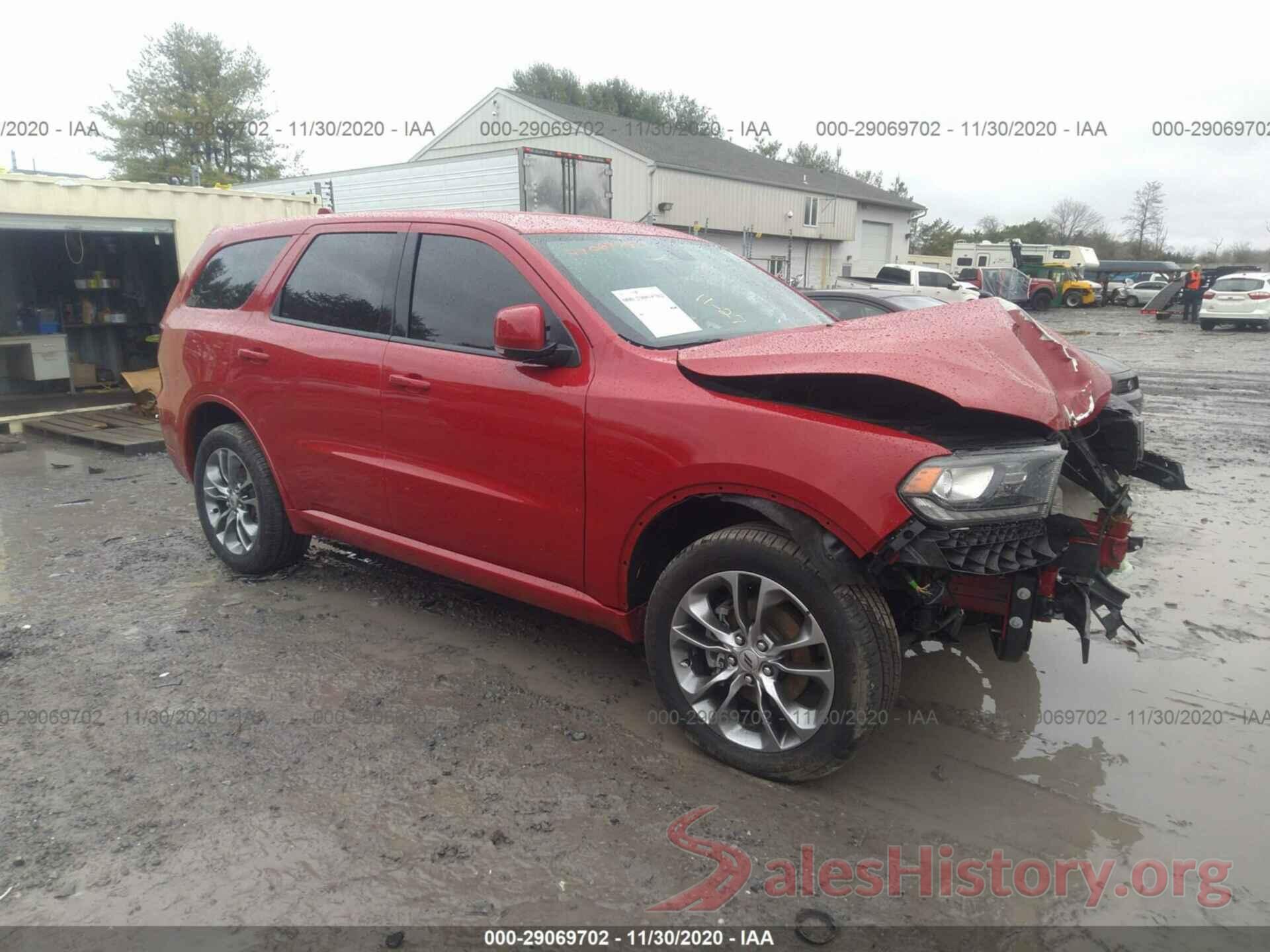 1C4RDJDGXKC722571 2019 DODGE DURANGO