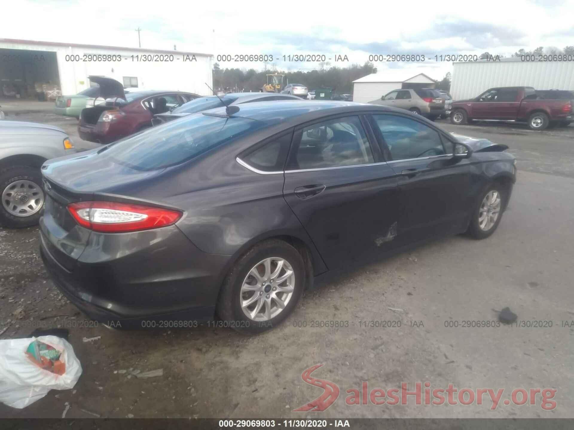 3FA6P0G77GR318318 2016 FORD FUSION