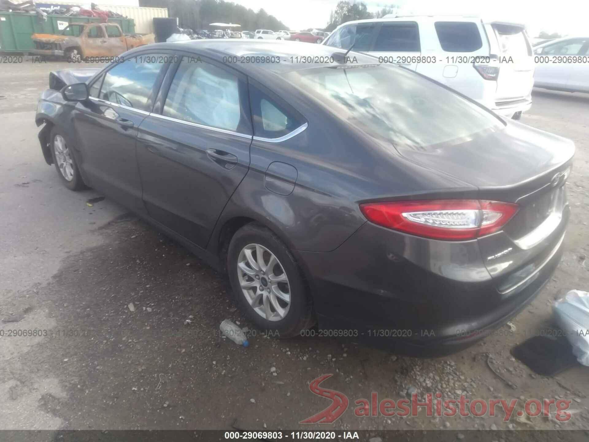 3FA6P0G77GR318318 2016 FORD FUSION