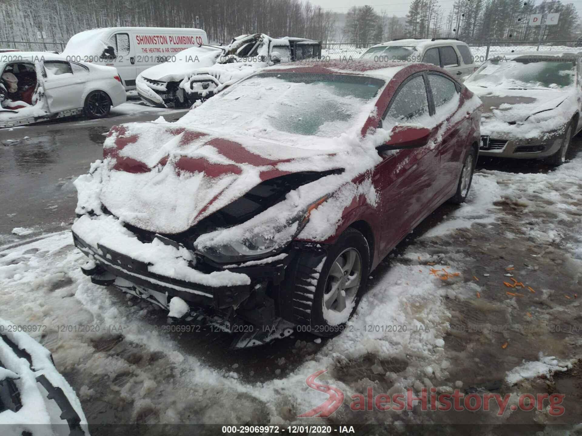 5NPDH4AEXFH609698 2015 HYUNDAI ELANTRA