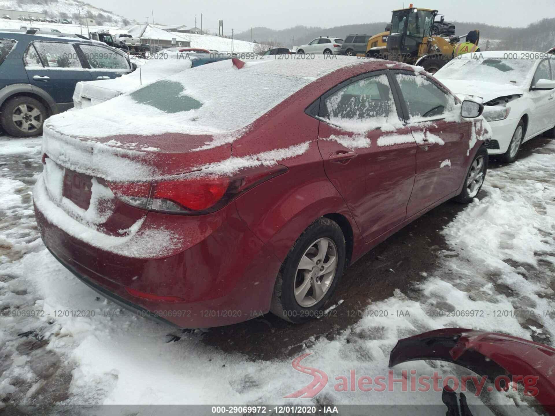 5NPDH4AEXFH609698 2015 HYUNDAI ELANTRA