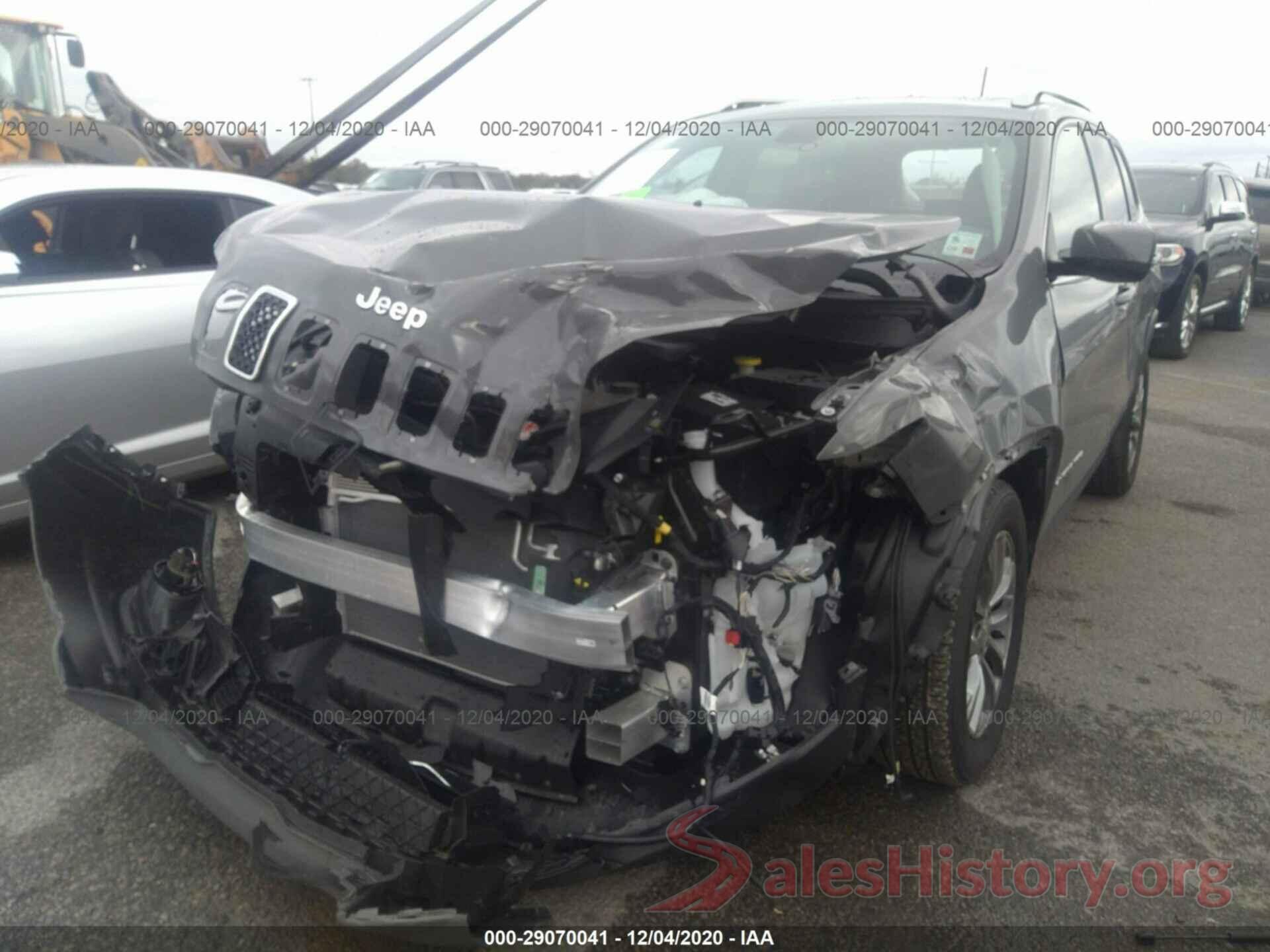 1C4PJLLB9LD639453 2020 JEEP CHEROKEE