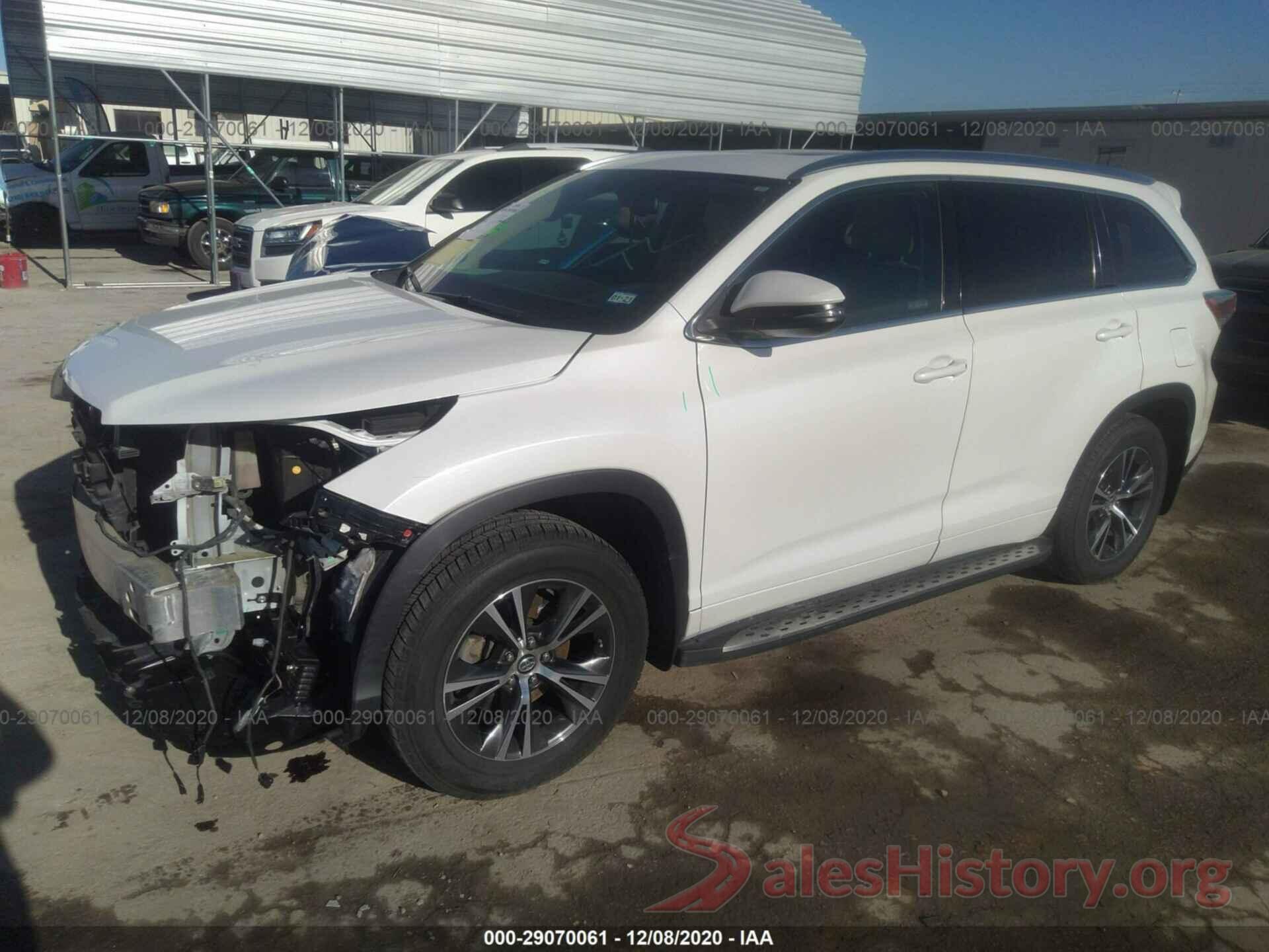 5TDKKRFH5GS152416 2016 TOYOTA HIGHLANDER