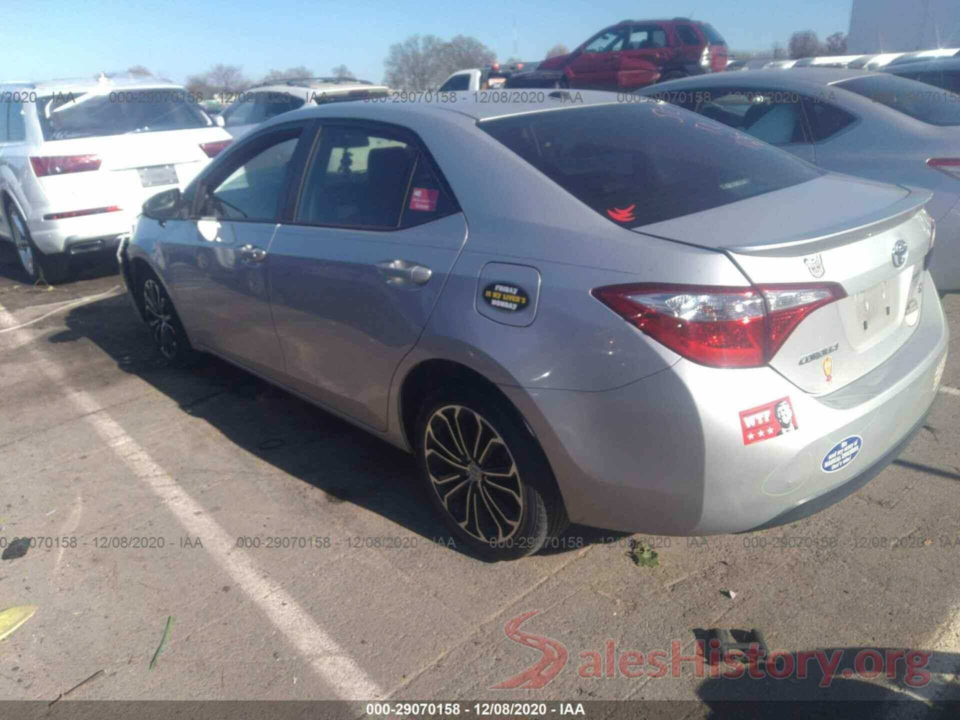 2T1BURHE4GC531719 2016 TOYOTA COROLLA