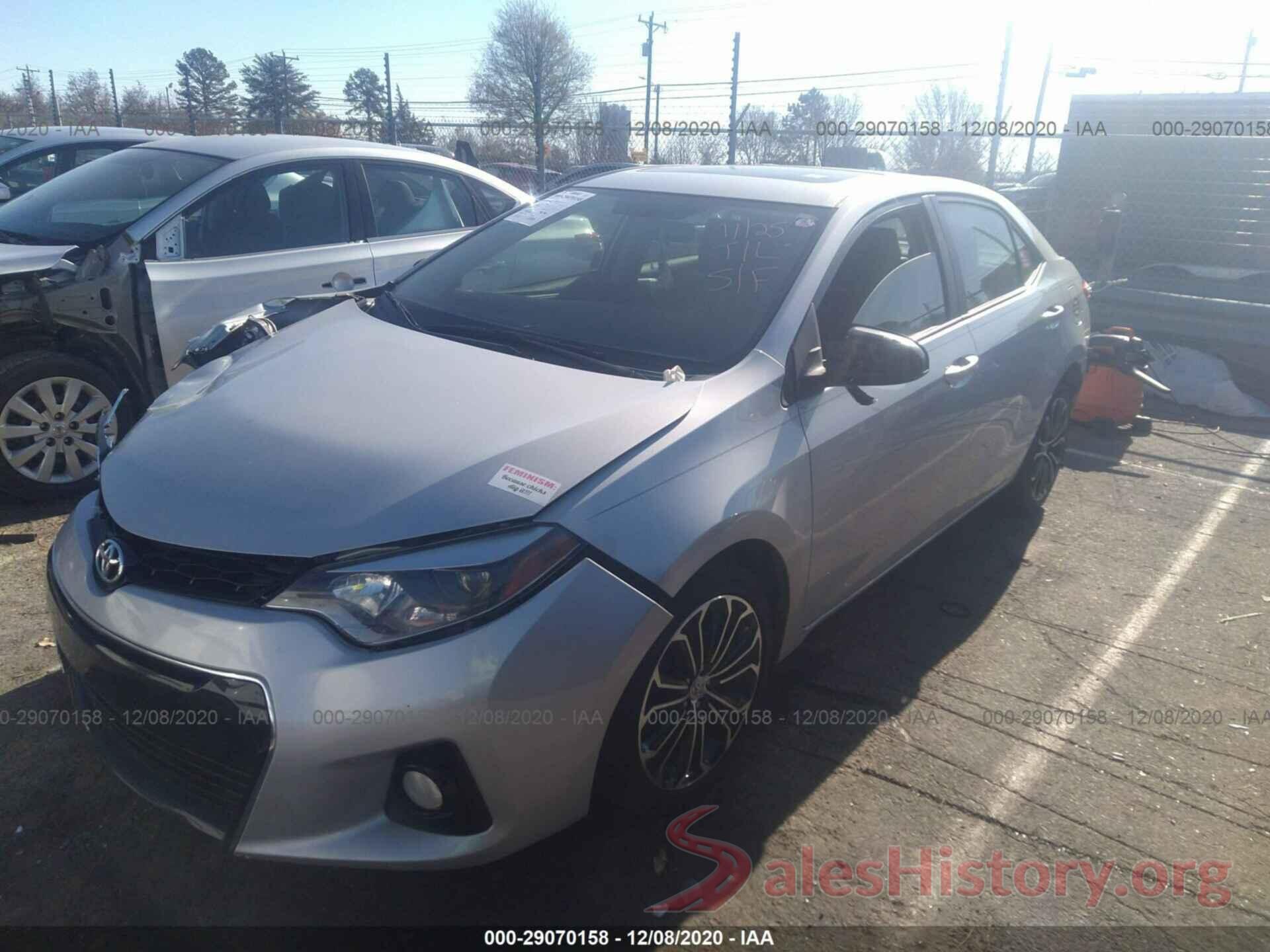 2T1BURHE4GC531719 2016 TOYOTA COROLLA