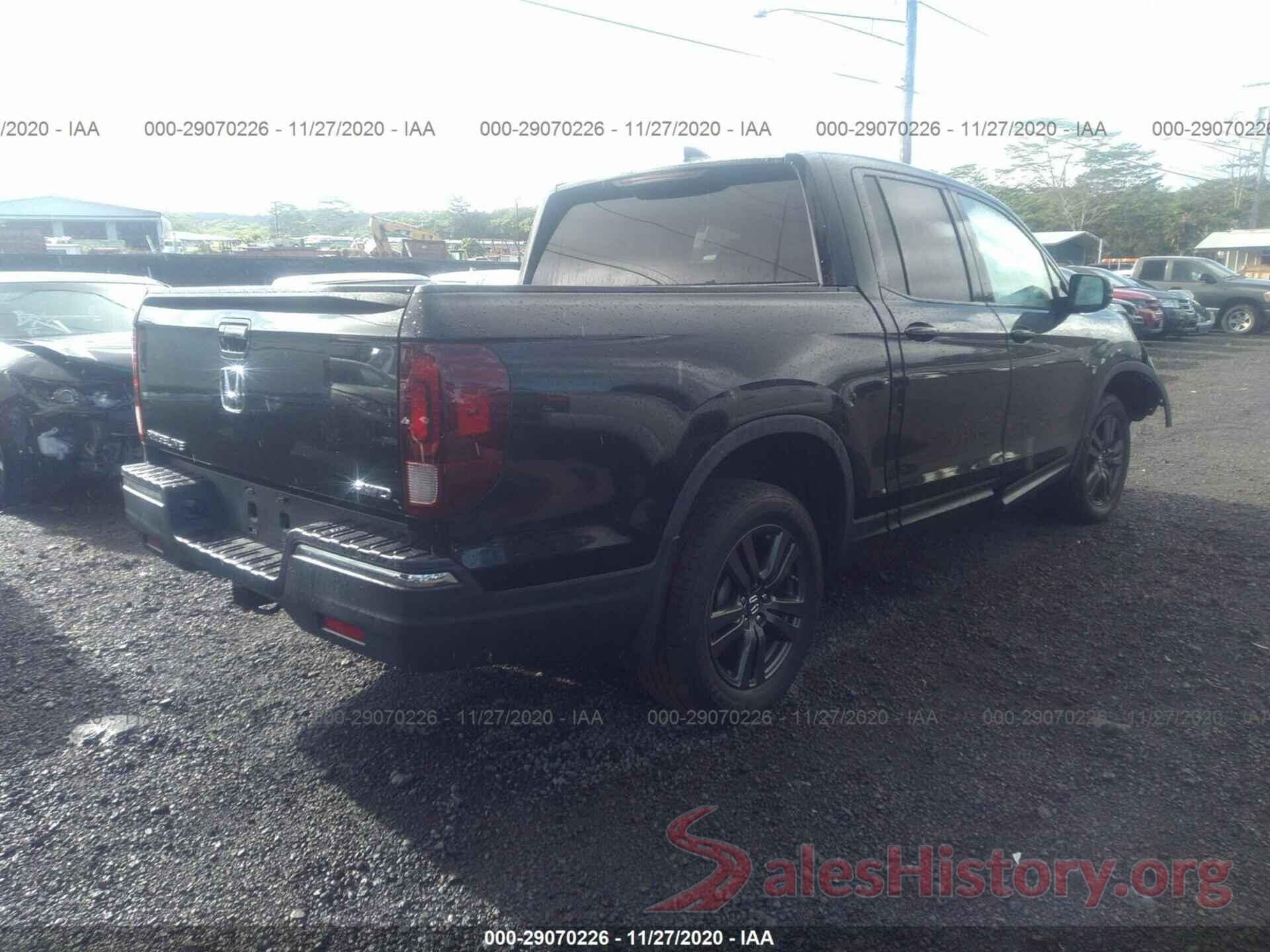 5FPYK3F1XHB013731 2017 HONDA RIDGELINE