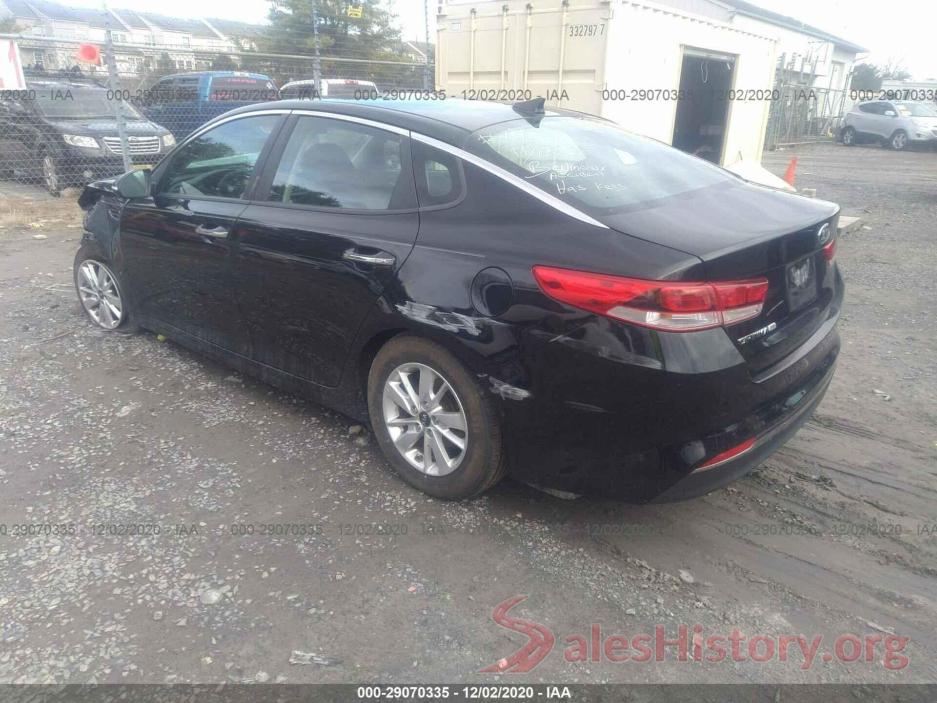 5XXGT4L31GG100880 2016 KIA OPTIMA