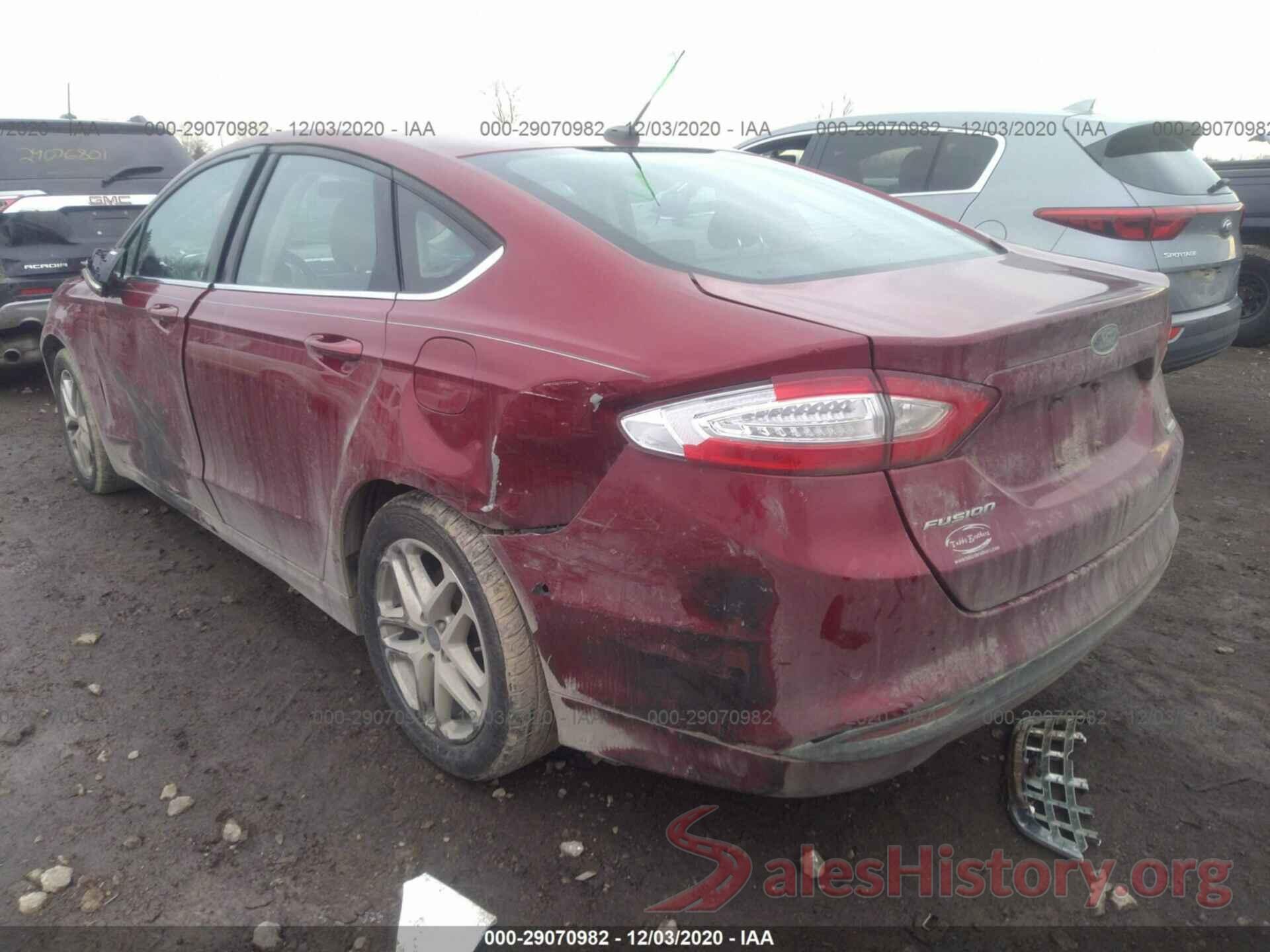 1FA6P0HD2G5127607 2016 FORD FUSION