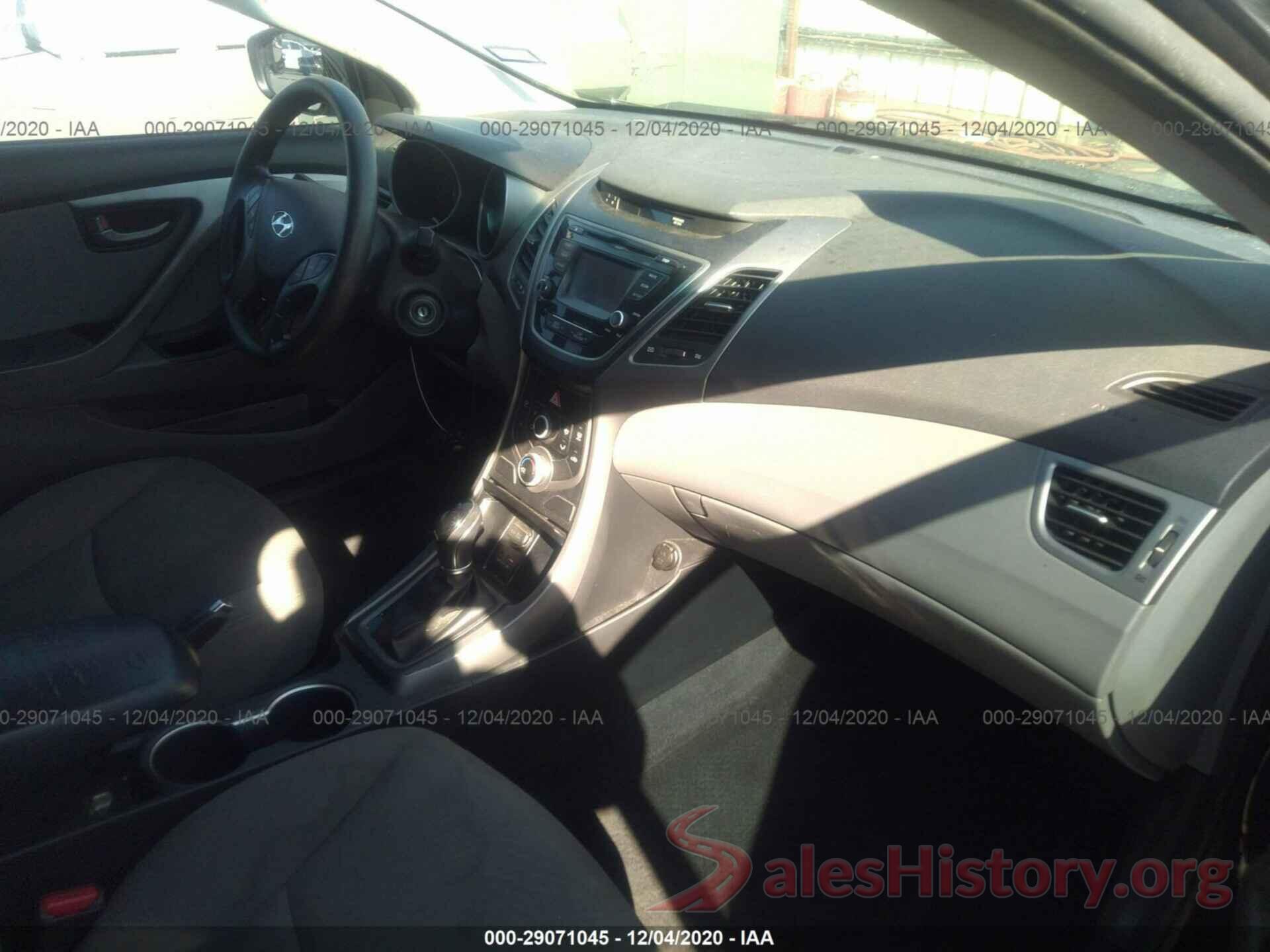 KMHDH4AE0GU479398 2016 HYUNDAI ELANTRA