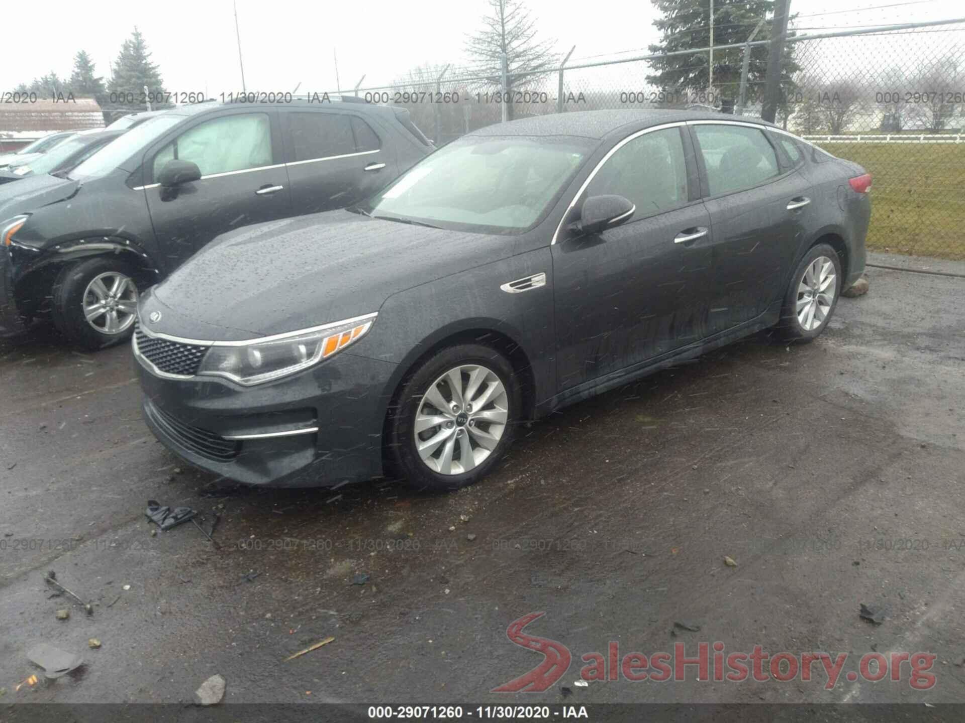 5XXGU4L32GG094584 2016 KIA OPTIMA