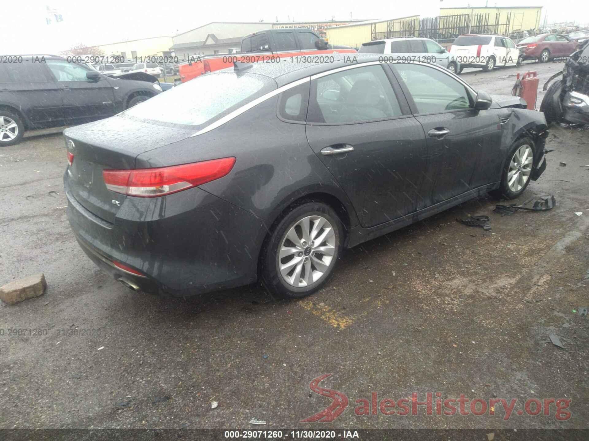 5XXGU4L32GG094584 2016 KIA OPTIMA