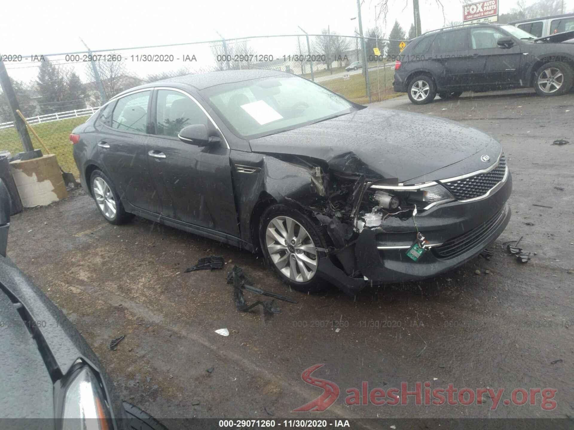 5XXGU4L32GG094584 2016 KIA OPTIMA