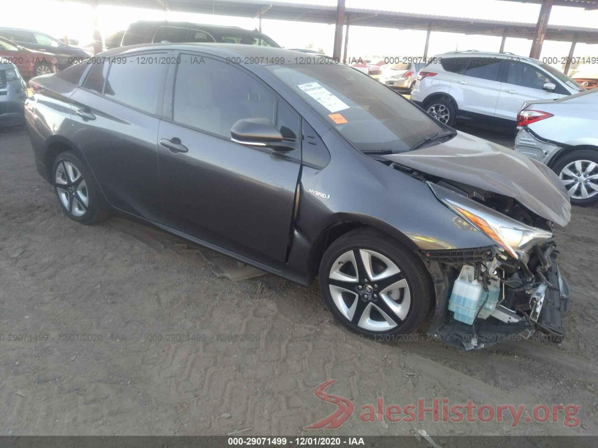 JTDKARFU0H3037578 2017 TOYOTA PRIUS