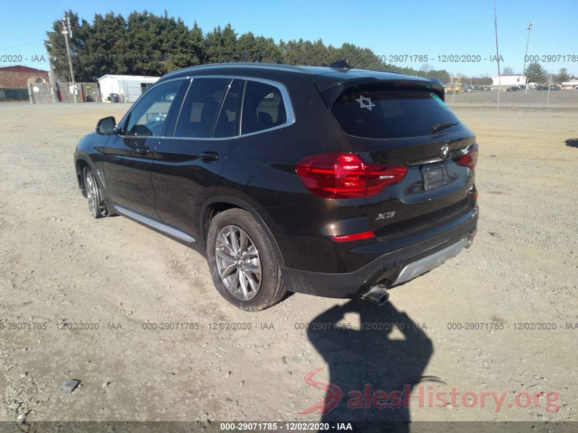 5UXTR9C52KLP85913 2019 BMW X3