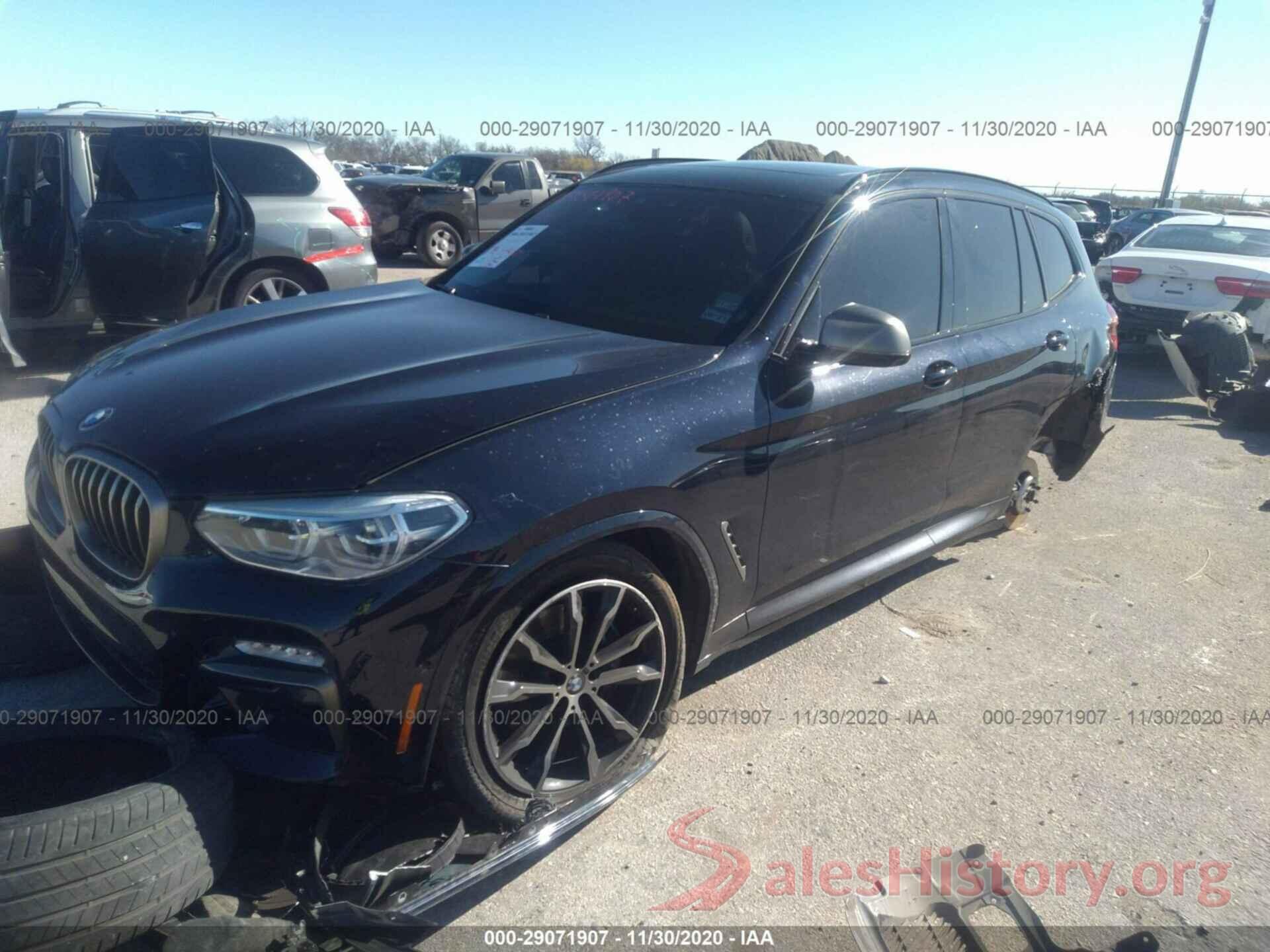 5UXTS3C58K0Z06205 2019 BMW X3