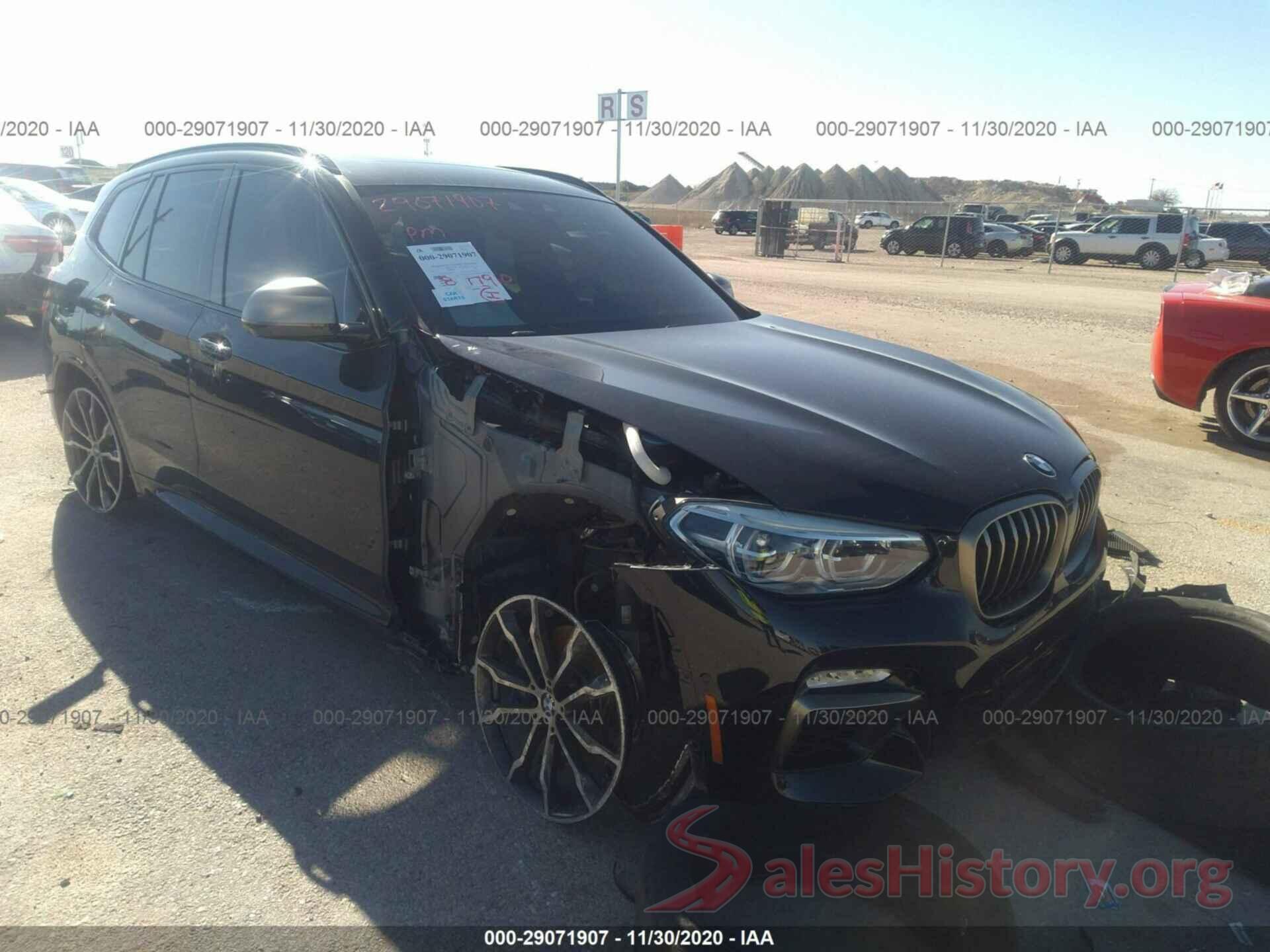 5UXTS3C58K0Z06205 2019 BMW X3