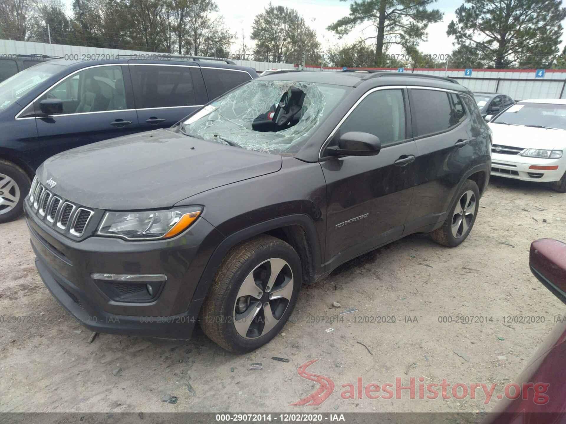 3C4NJCBB0JT233853 2018 JEEP COMPASS