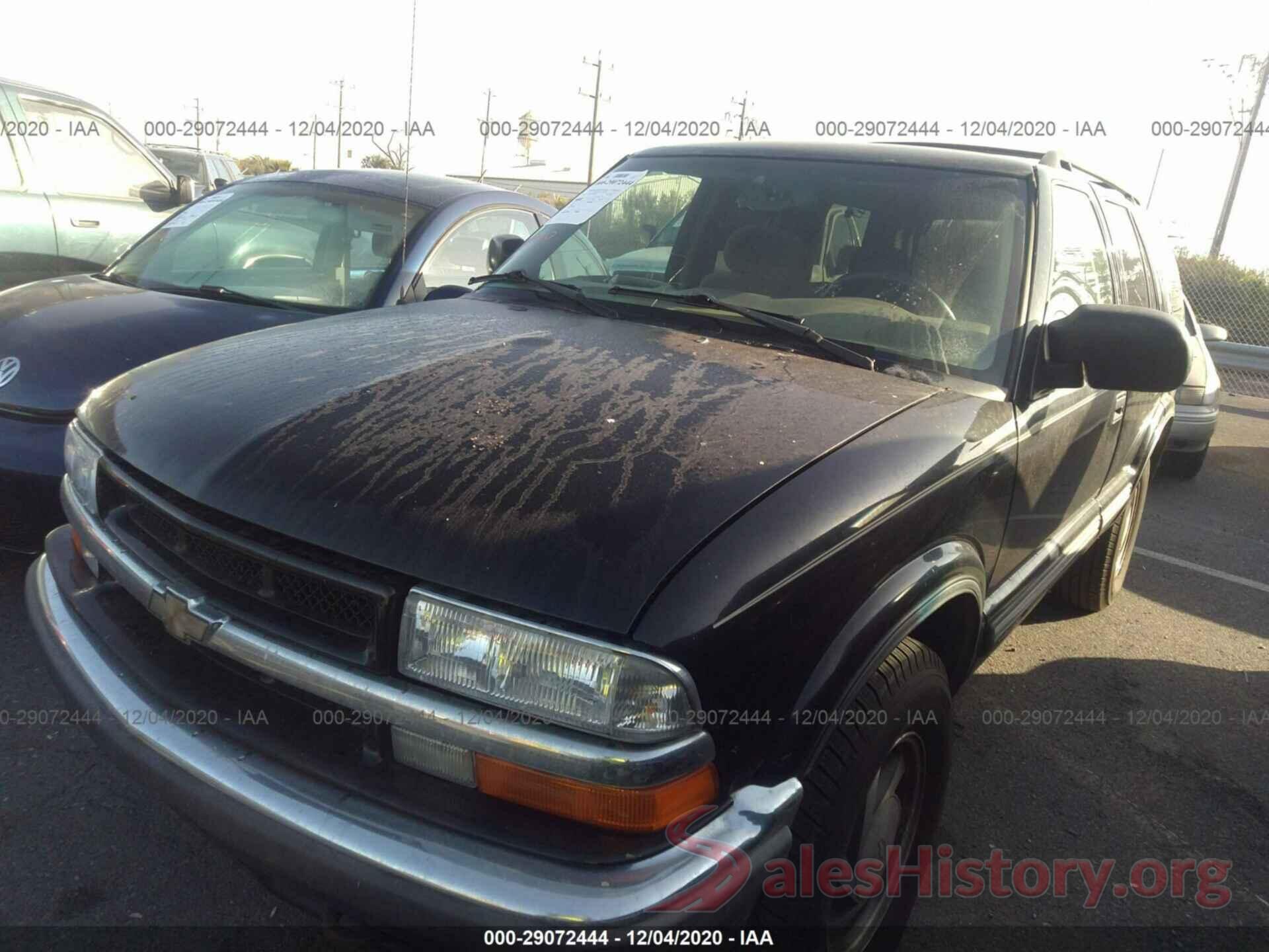 1GNDT13W012187980 2001 CHEVROLET BLAZER