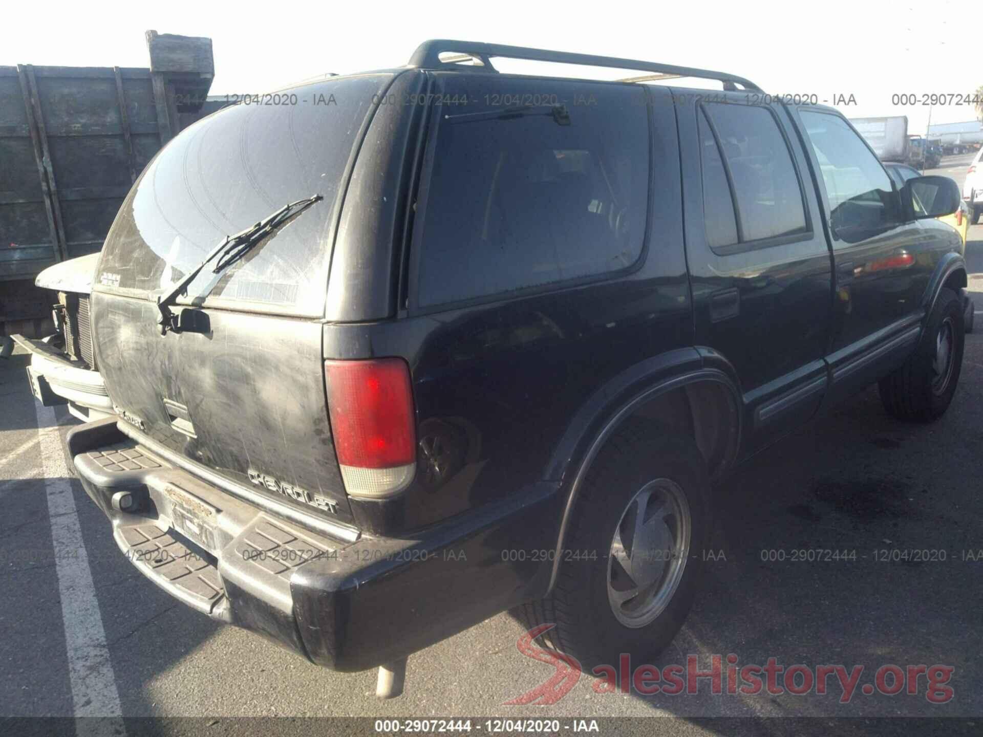 1GNDT13W012187980 2001 CHEVROLET BLAZER