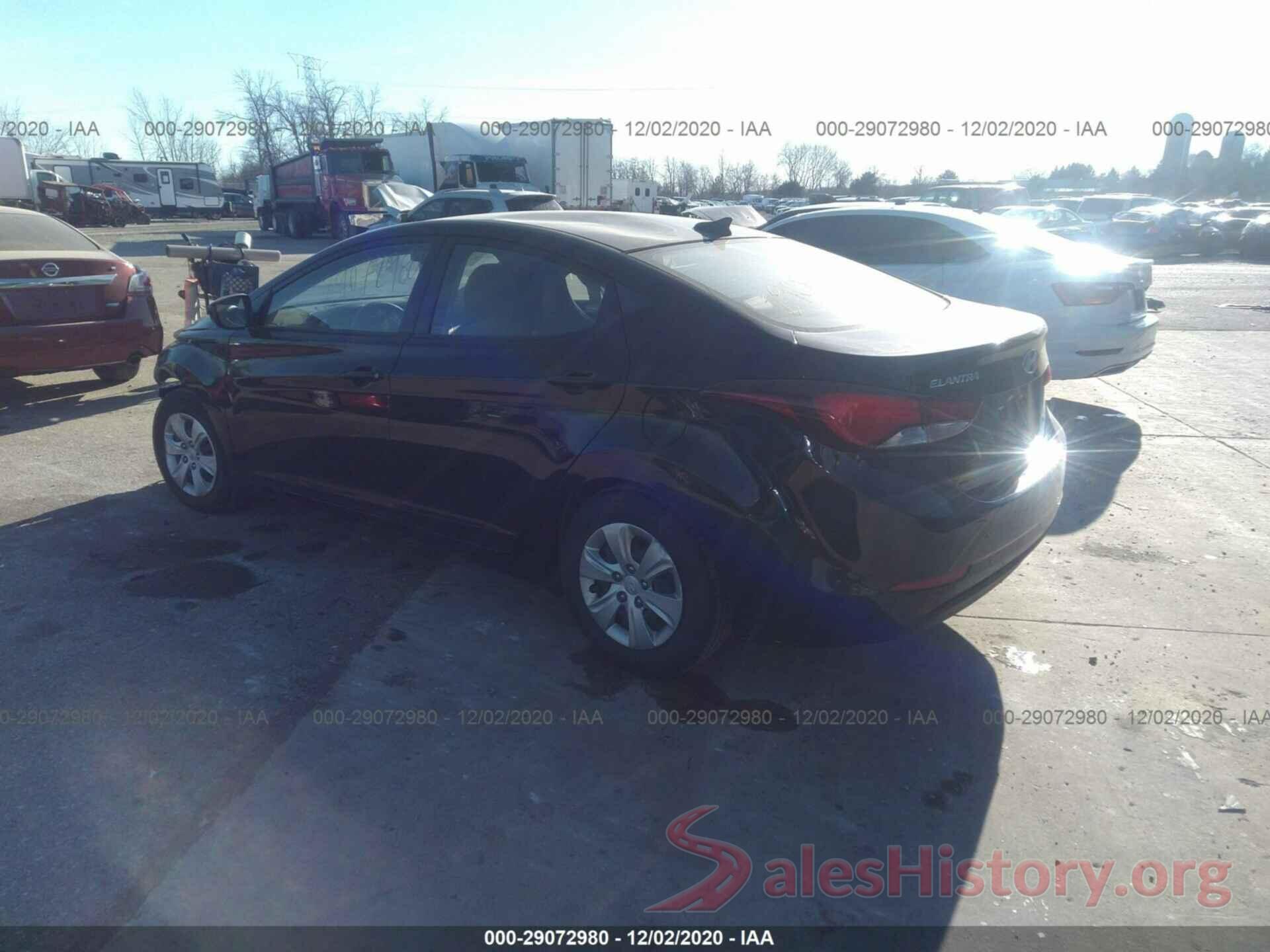 KMHDH4AE0GU601788 2016 HYUNDAI ELANTRA