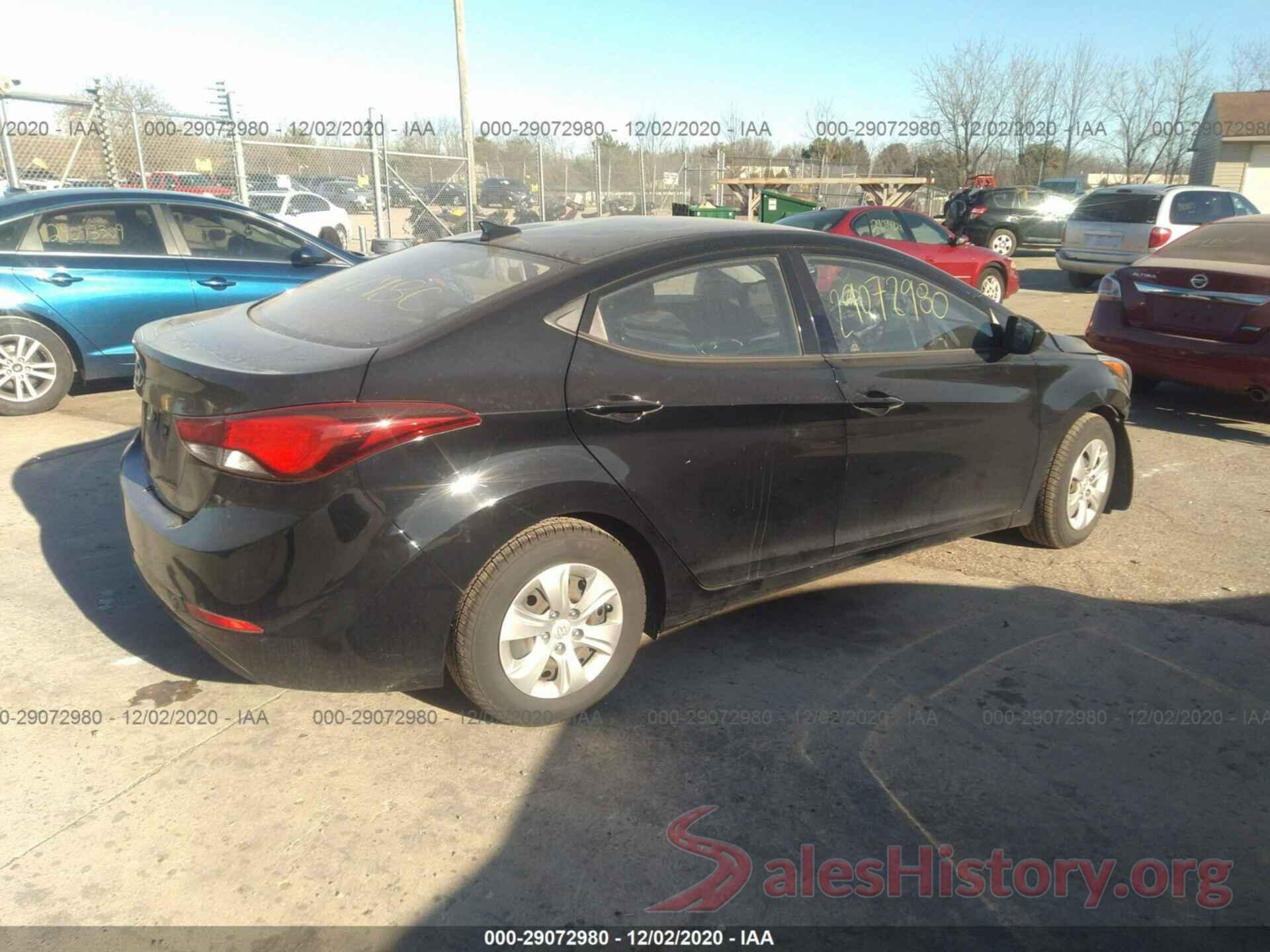 KMHDH4AE0GU601788 2016 HYUNDAI ELANTRA