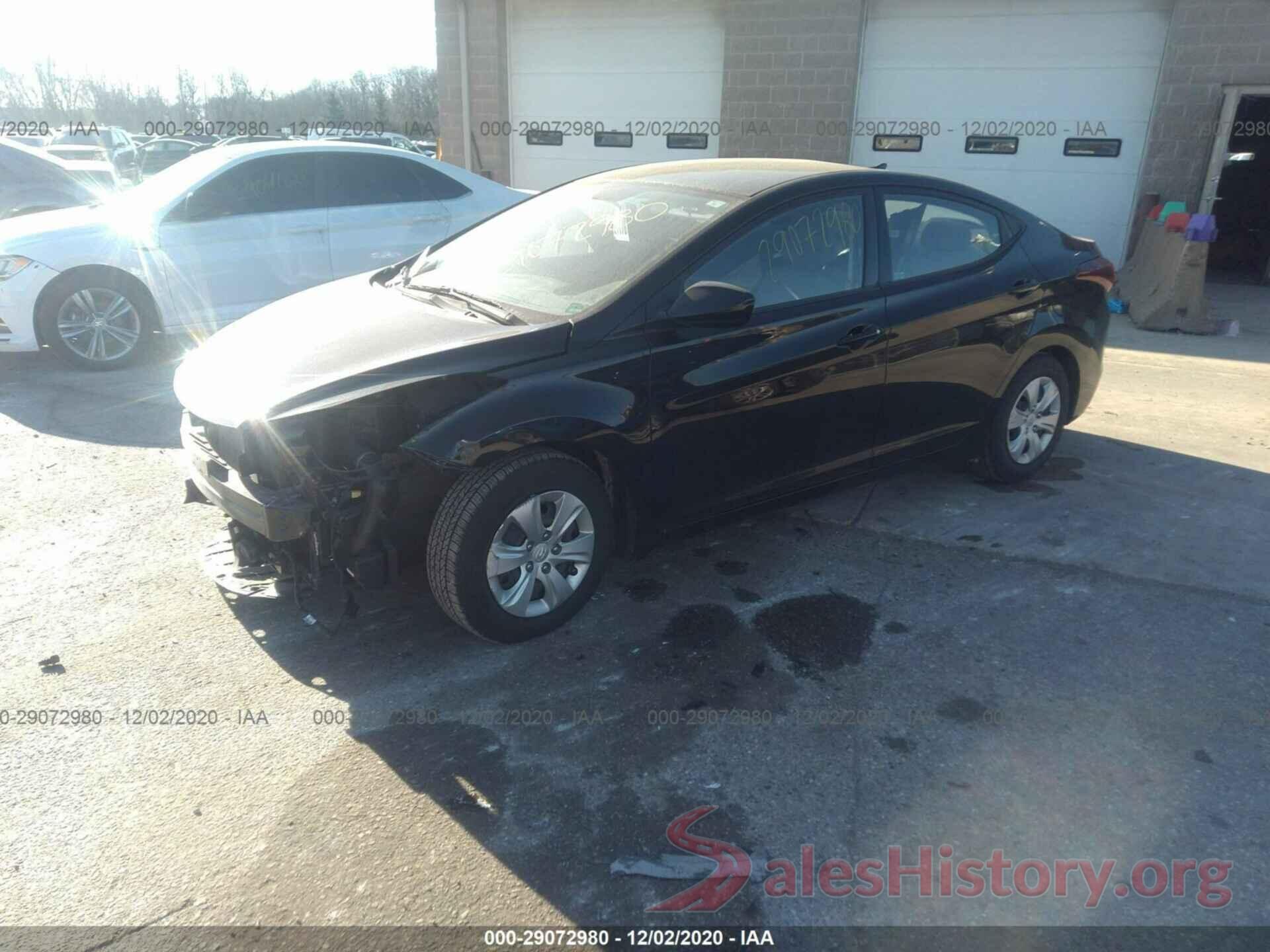 KMHDH4AE0GU601788 2016 HYUNDAI ELANTRA