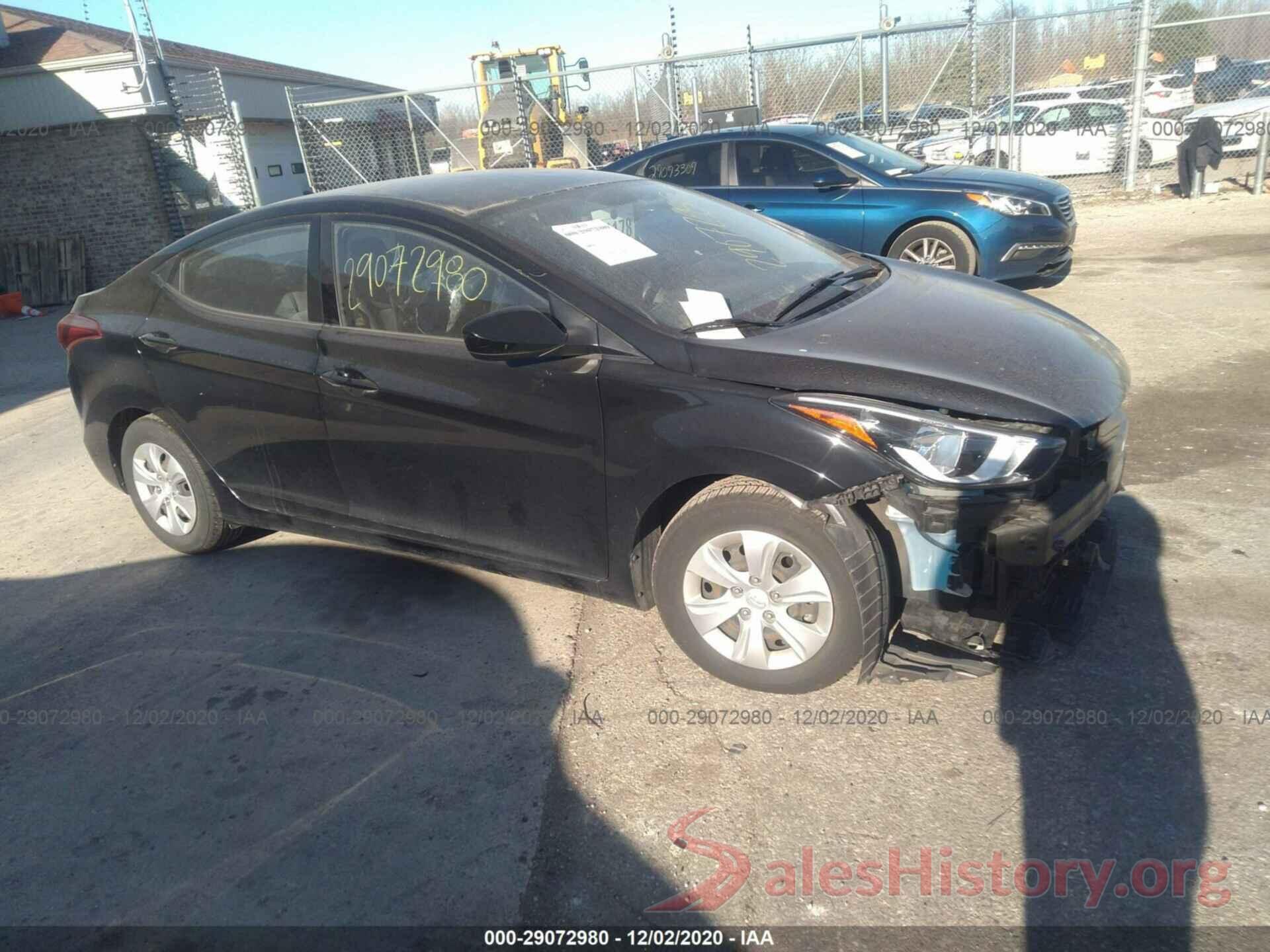 KMHDH4AE0GU601788 2016 HYUNDAI ELANTRA