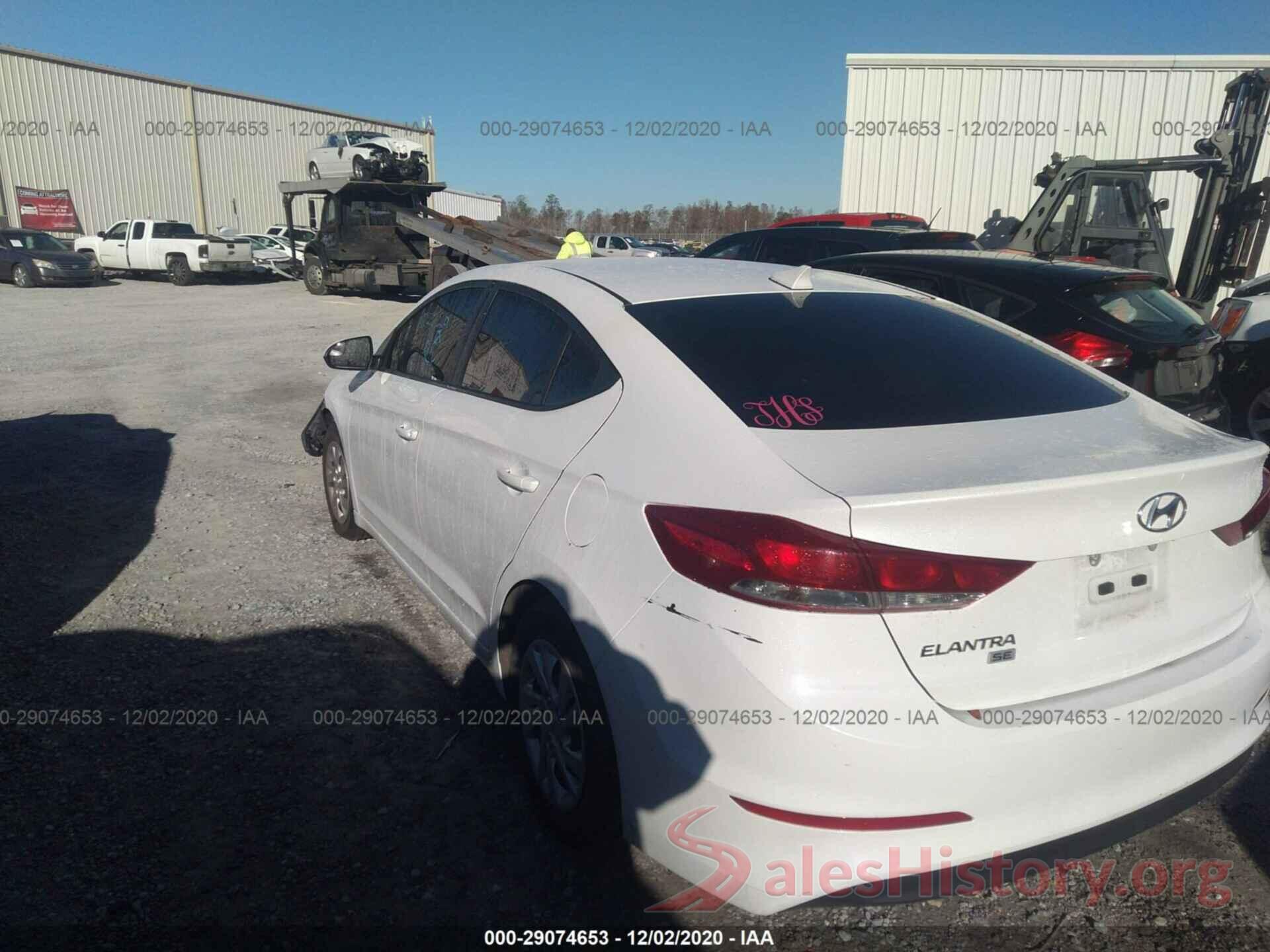 5NPD74LF2HH103150 2017 HYUNDAI ELANTRA