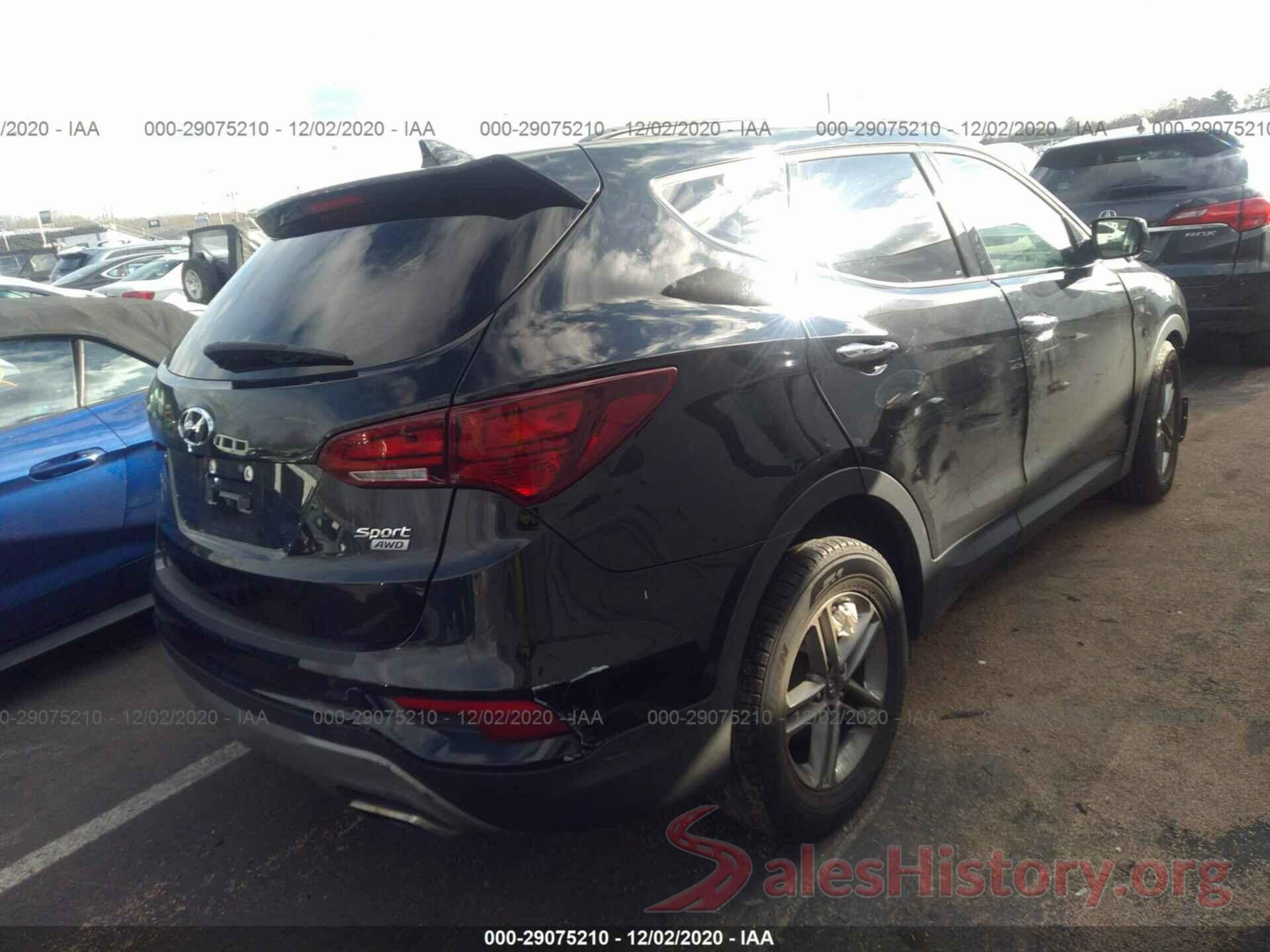 5NMZUDLB7HH035159 2017 HYUNDAI SANTA FE SPORT