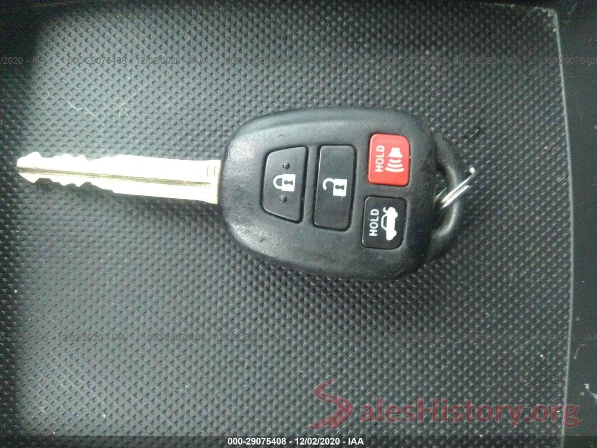 5YFBURHE2GP502705 2016 TOYOTA COROLLA