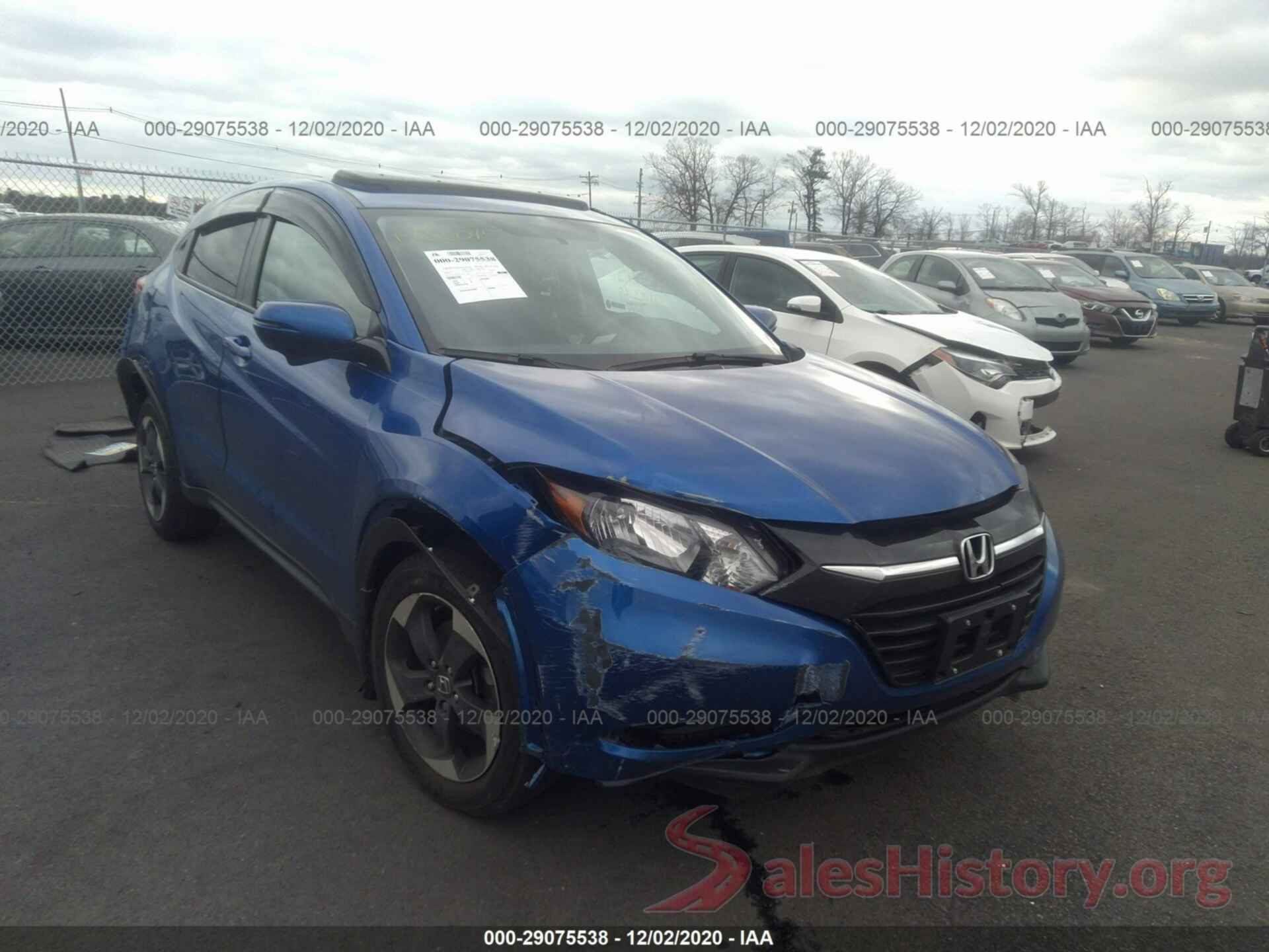 3CZRU6H5XJG721285 2018 HONDA HR-V