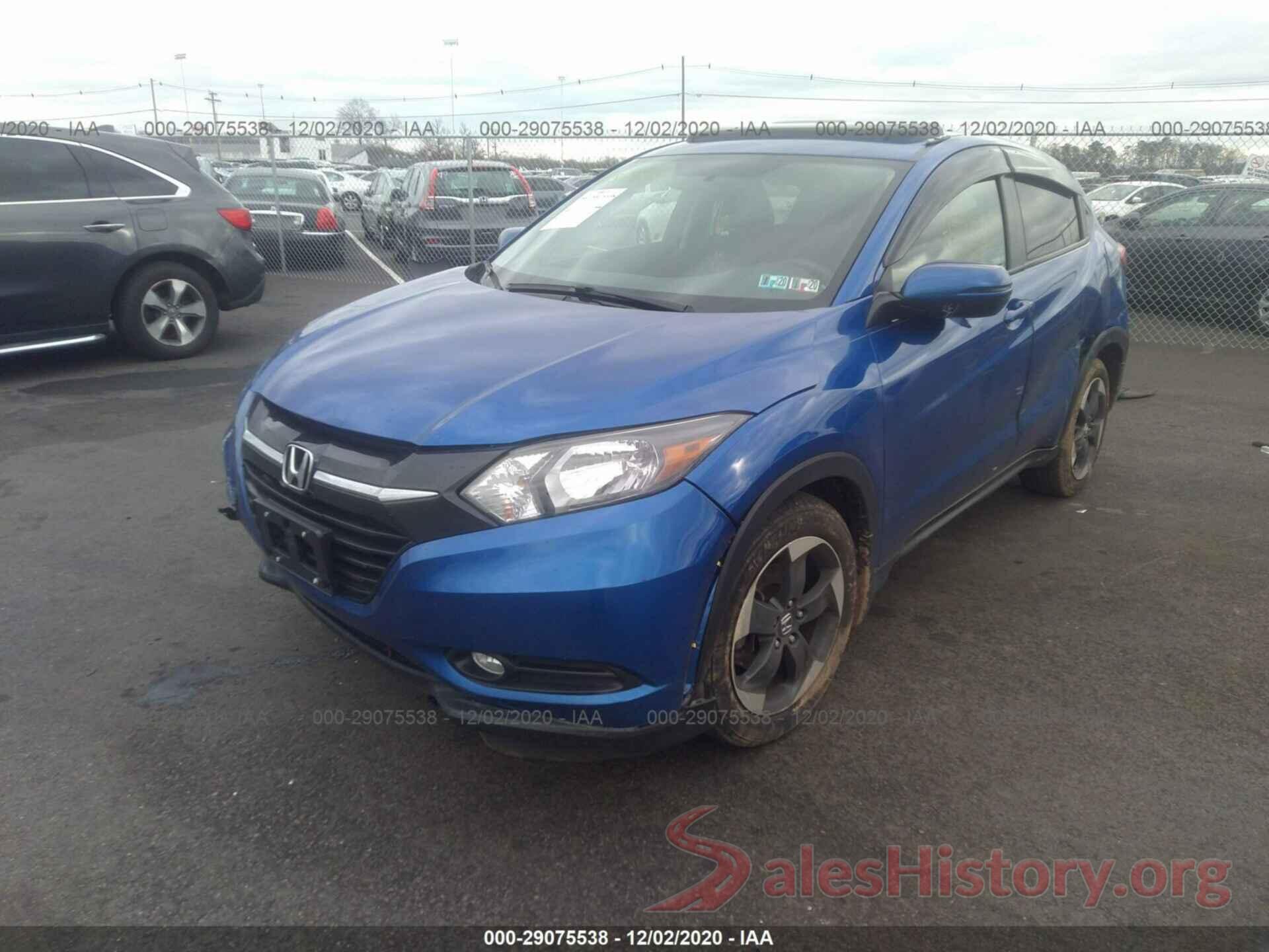 3CZRU6H5XJG721285 2018 HONDA HR-V