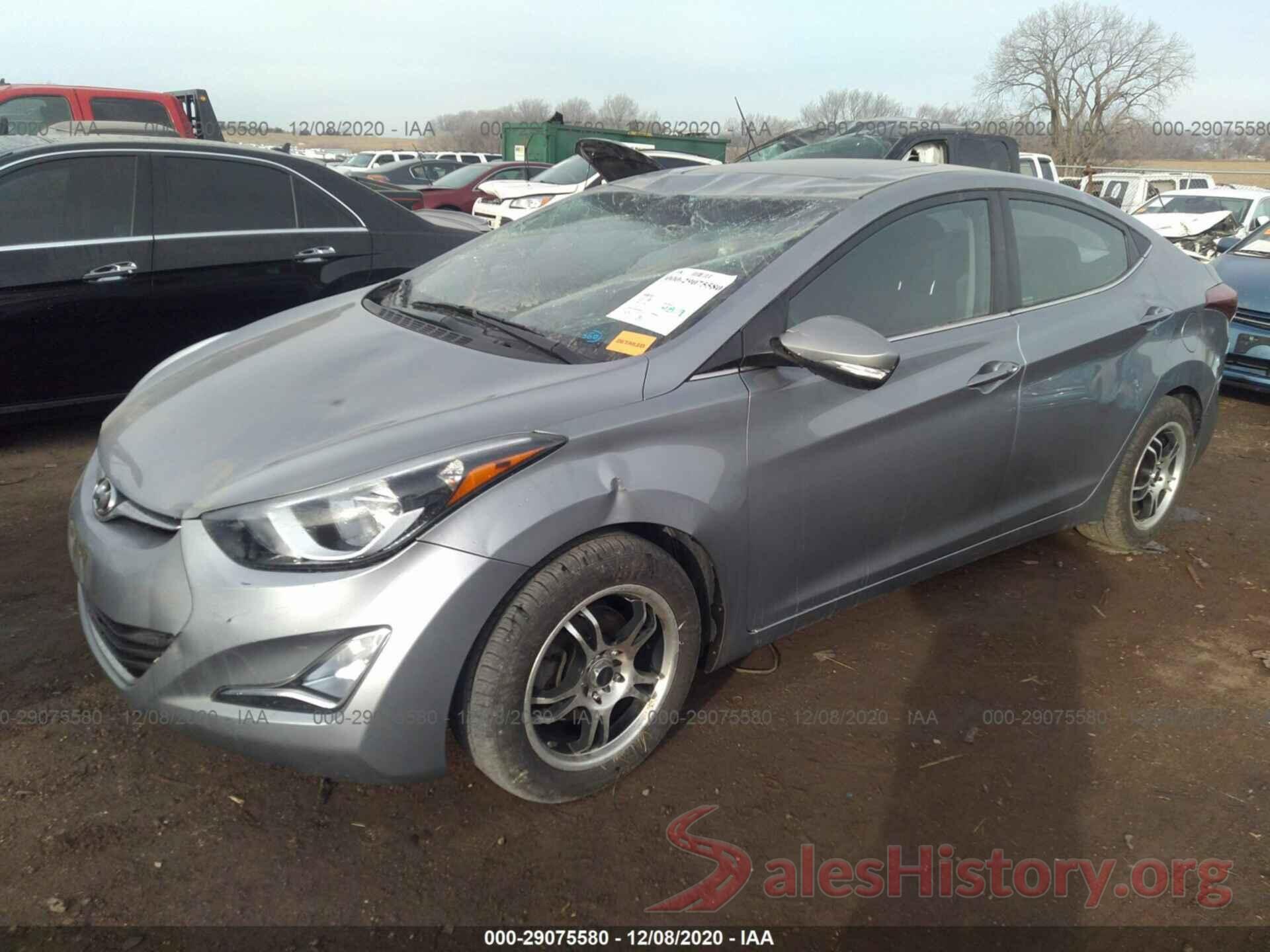 5NPDH4AE3GH765714 2016 HYUNDAI ELANTRA