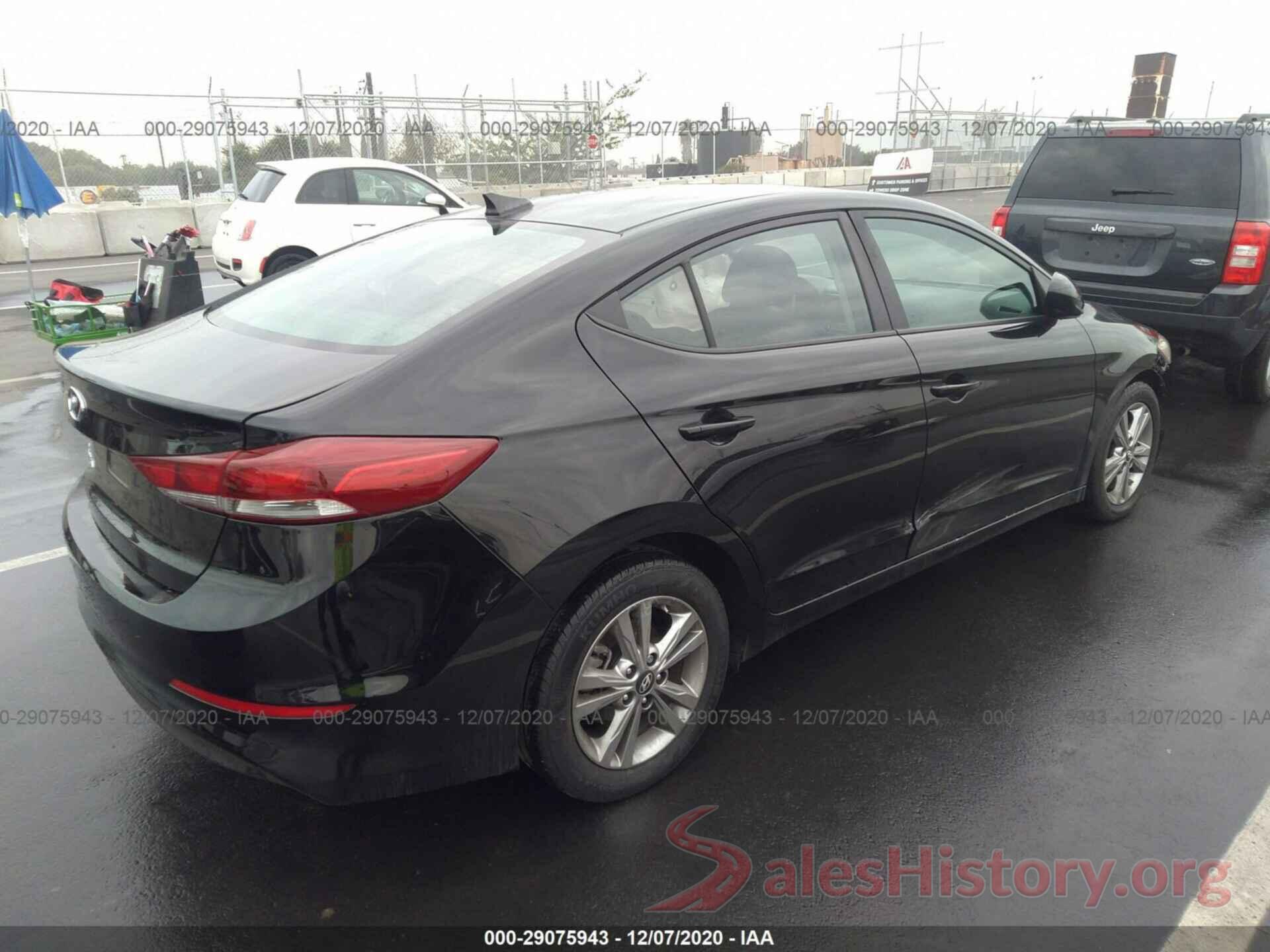 KMHD84LF4JU504249 2018 HYUNDAI ELANTRA