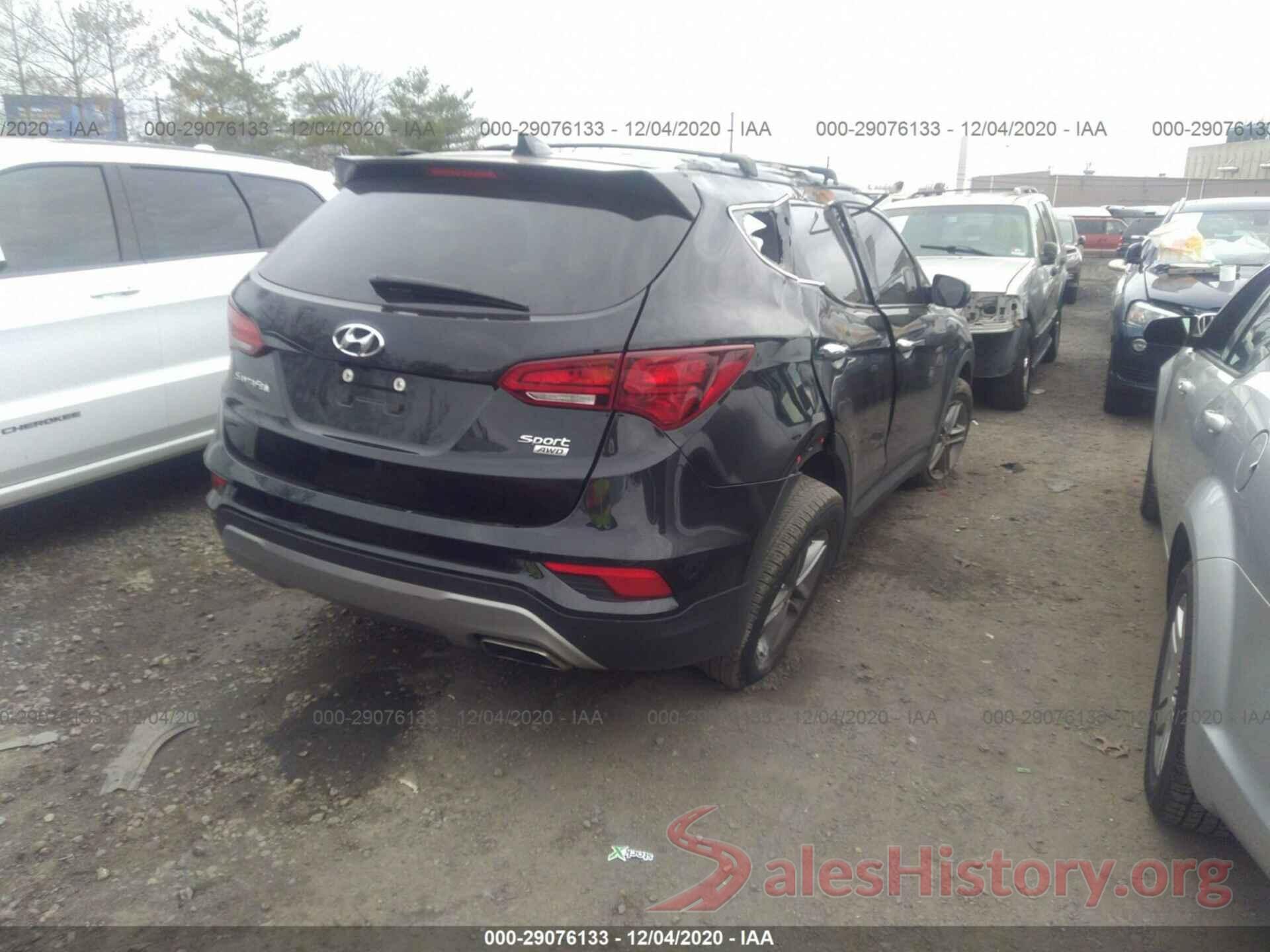 5NMZUDLBXHH023507 2017 HYUNDAI SANTA FE SPORT