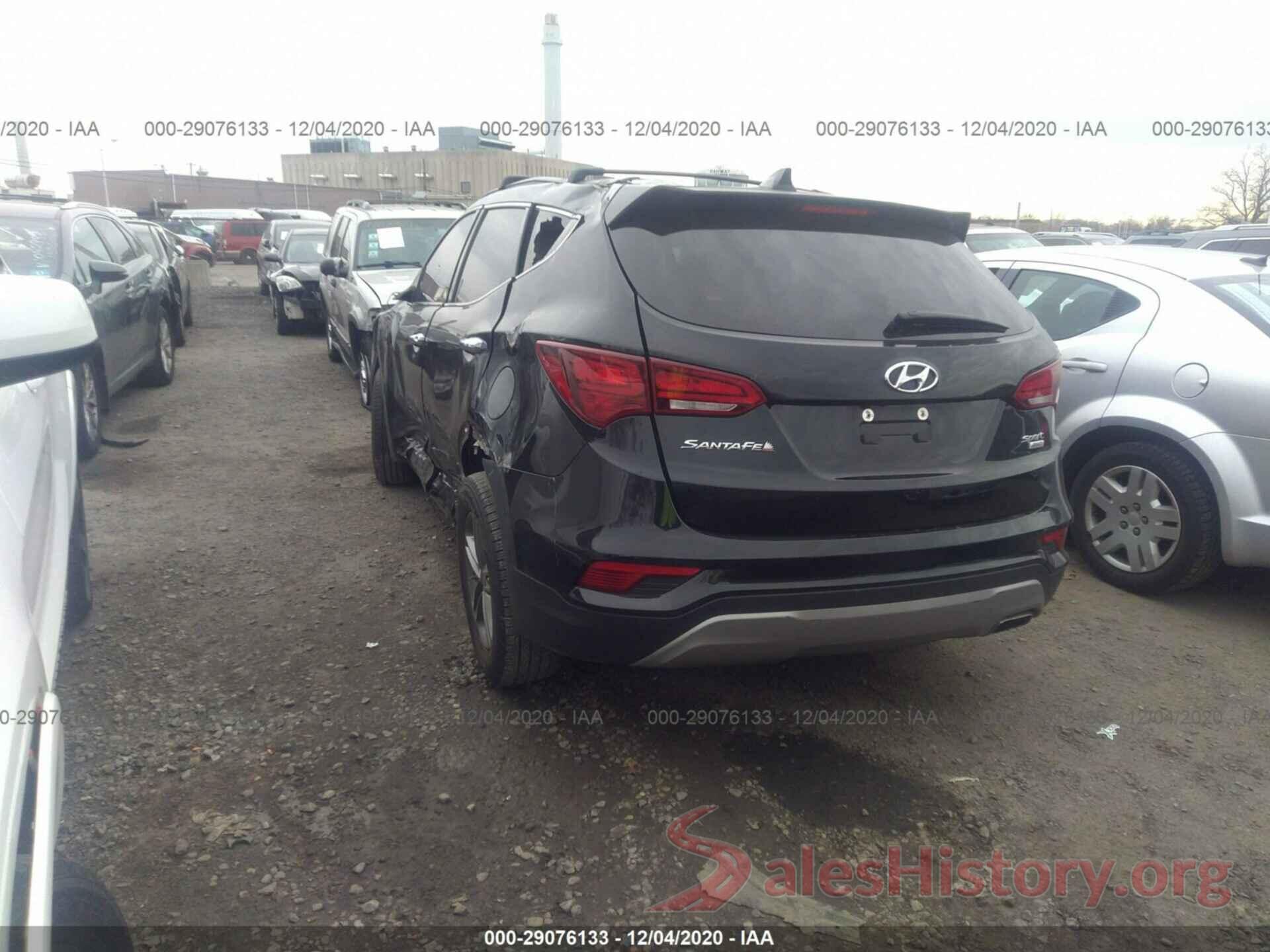 5NMZUDLBXHH023507 2017 HYUNDAI SANTA FE SPORT