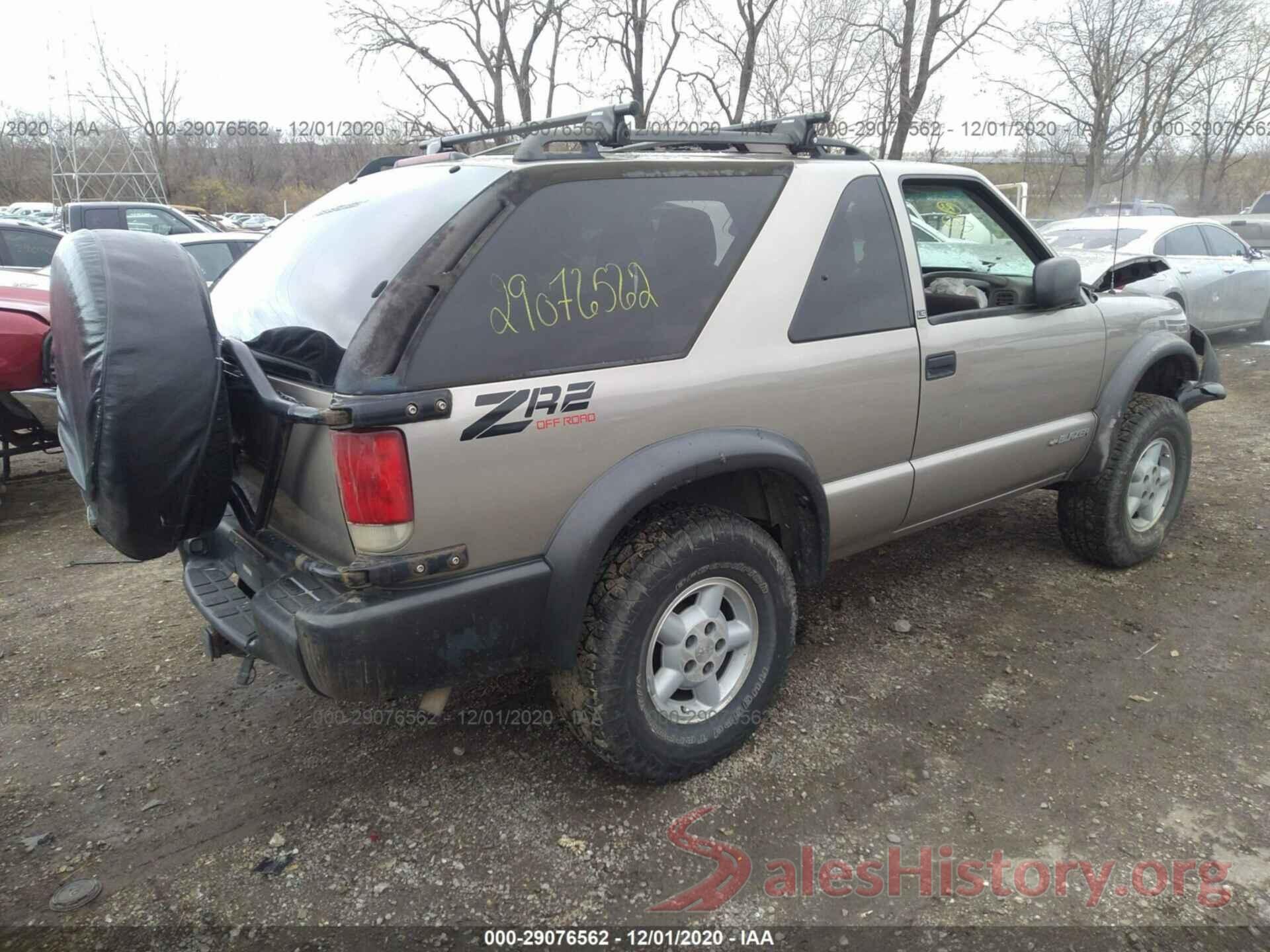 1GNCT18W8XK240213 1999 CHEVROLET BLAZER