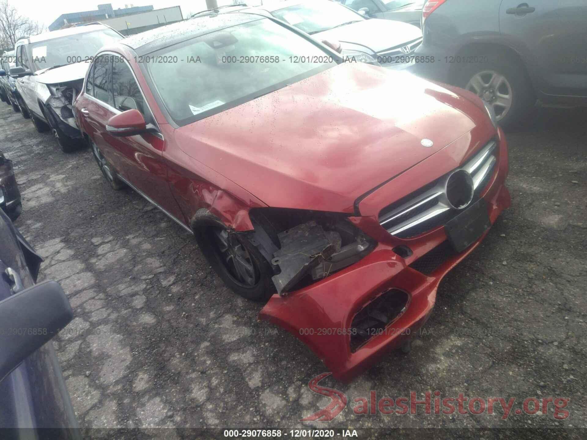 55SWF4KB8HU205768 2017 MERCEDES-BENZ C-CLASS