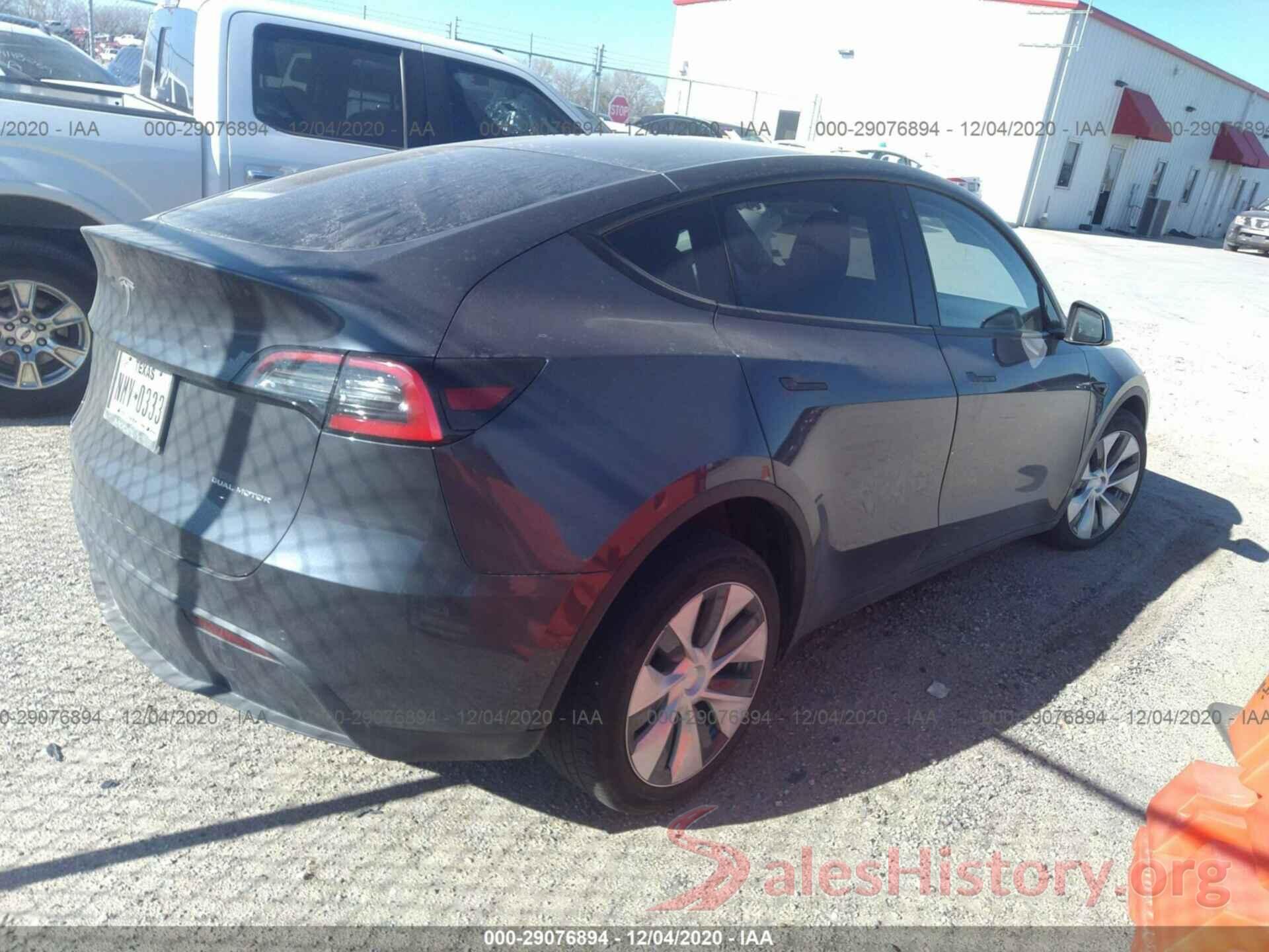 5YJYGDEE3LF059205 2020 TESLA MODEL Y