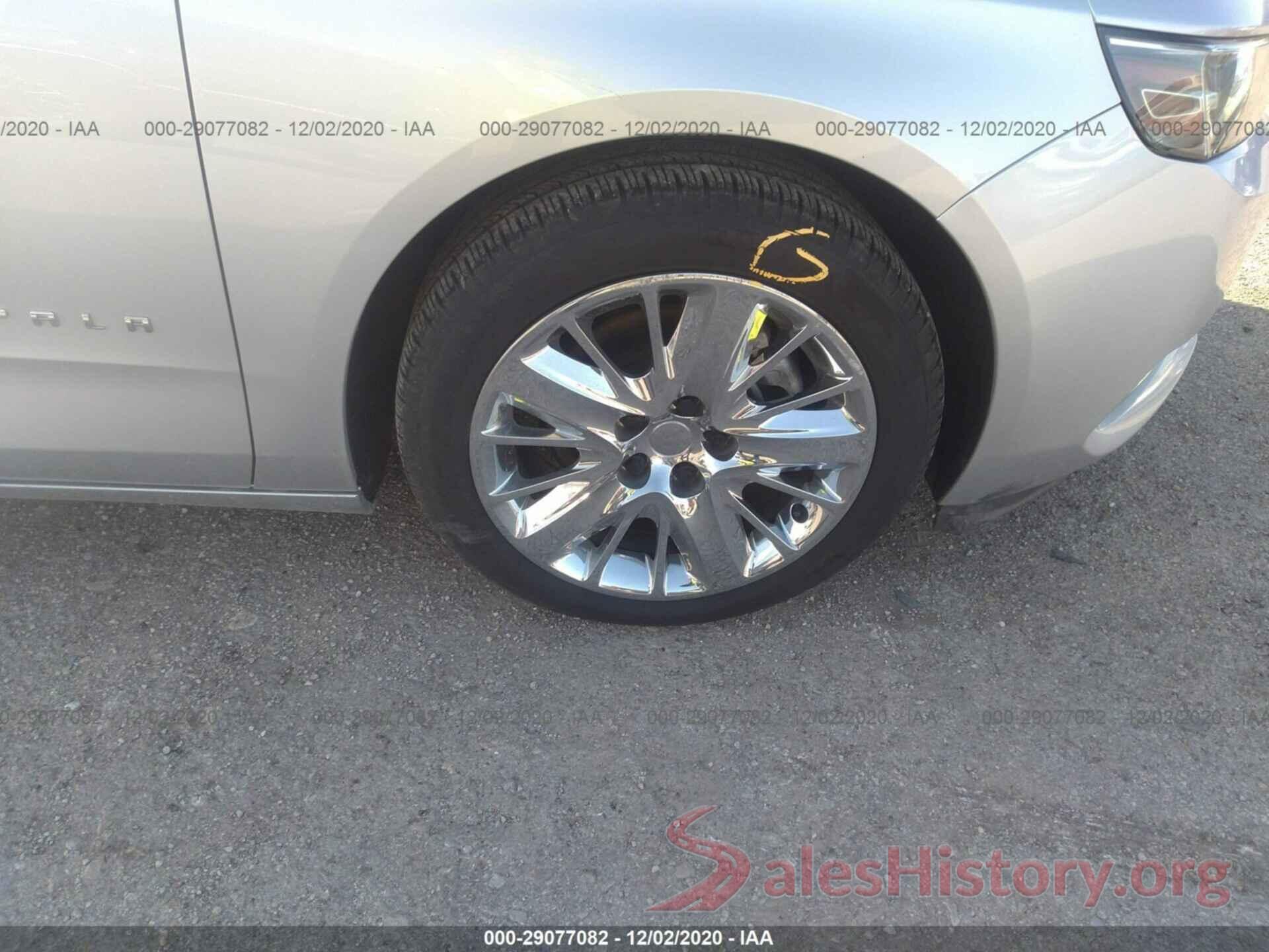 1G11X5SA8GU162697 2016 CHEVROLET IMPALA