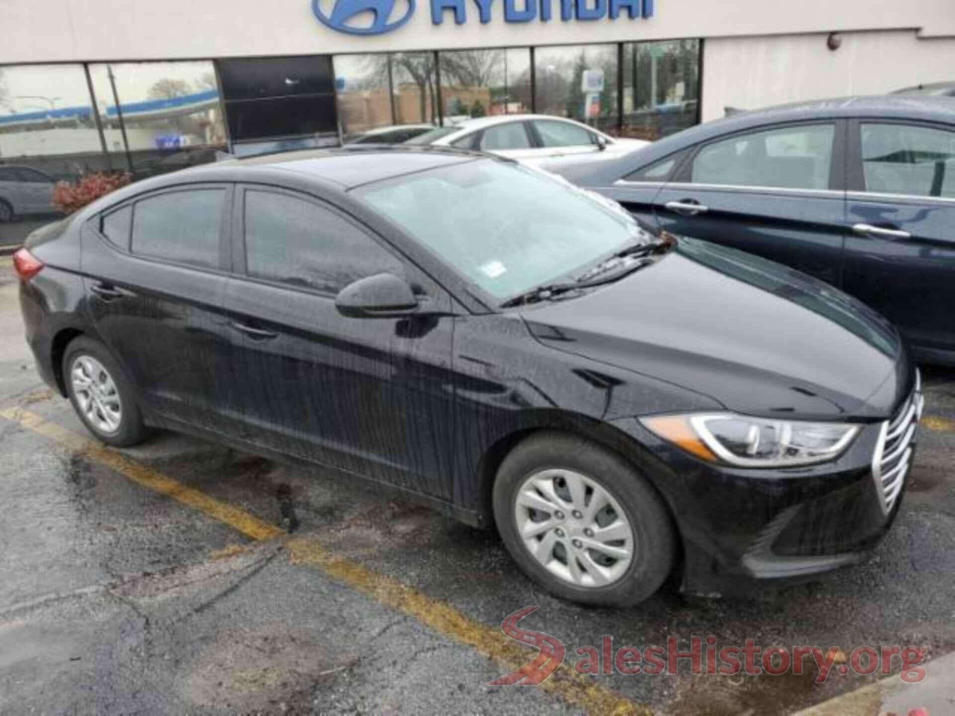 KMHD74LF7HU146884 2017 HYUNDAI ELANTRA