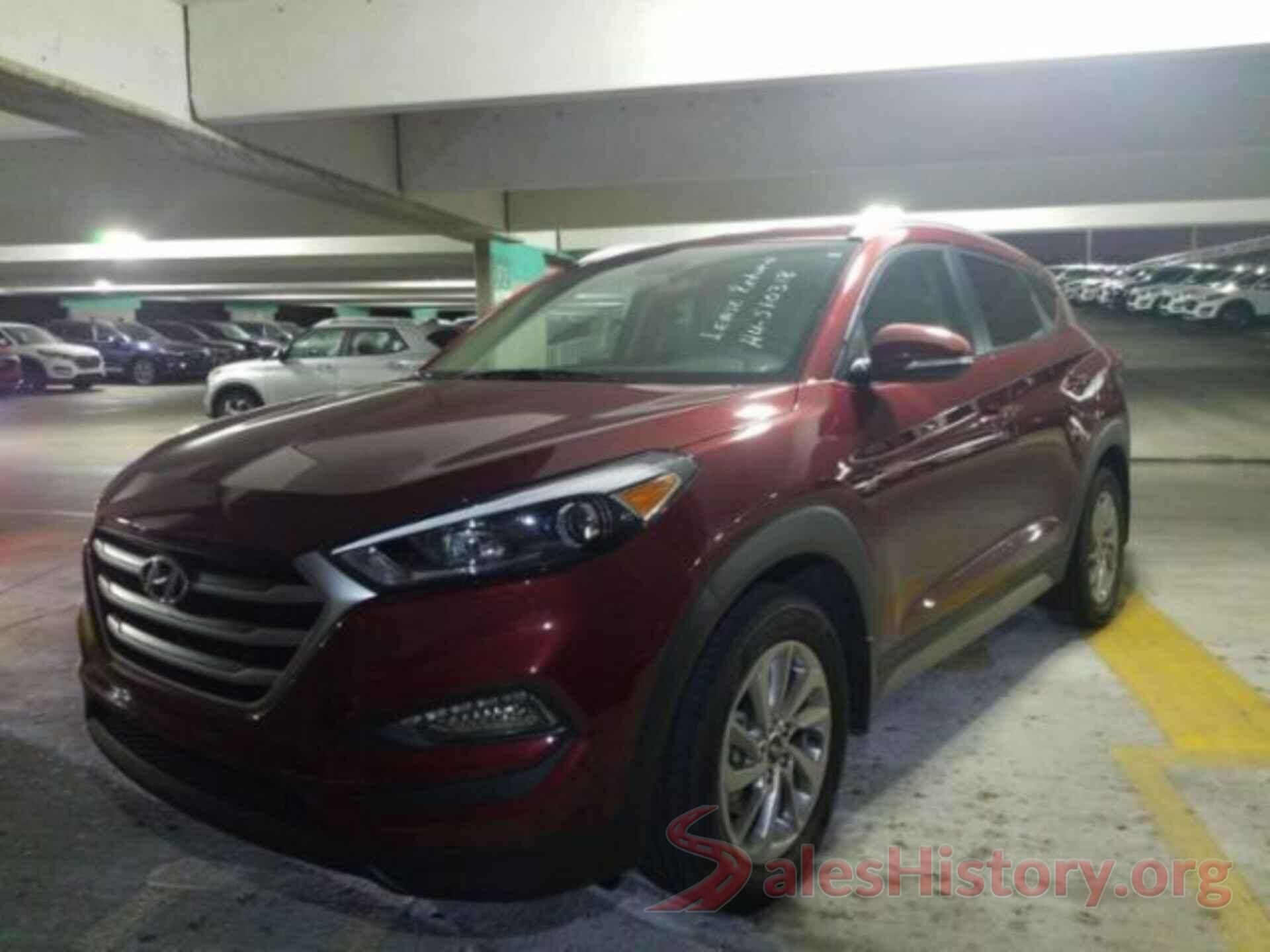 KM8J33A46HU510318 2017 HYUNDAI TUCSON