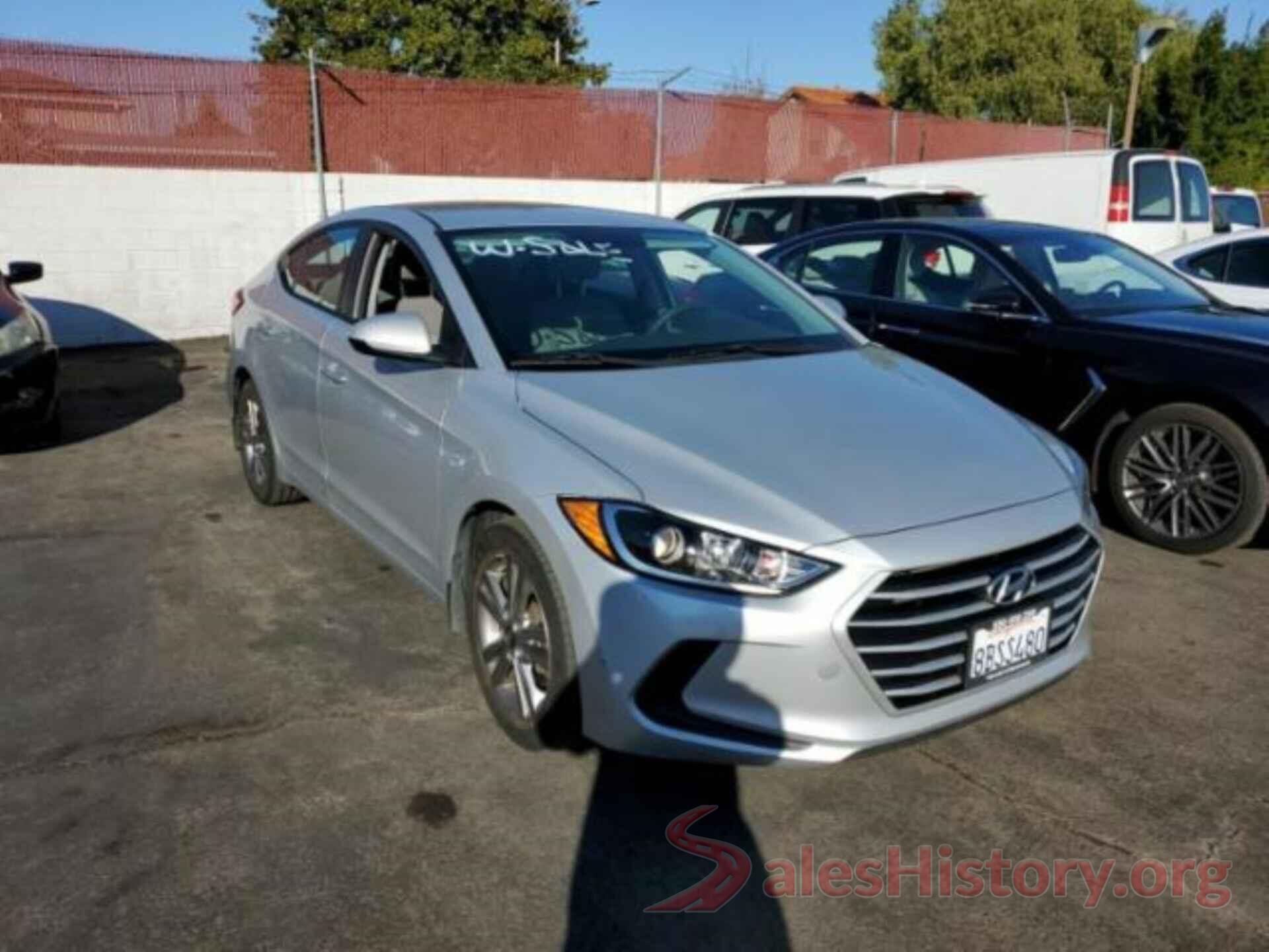 KMHD84LF0JU501848 2018 HYUNDAI ELANTRA